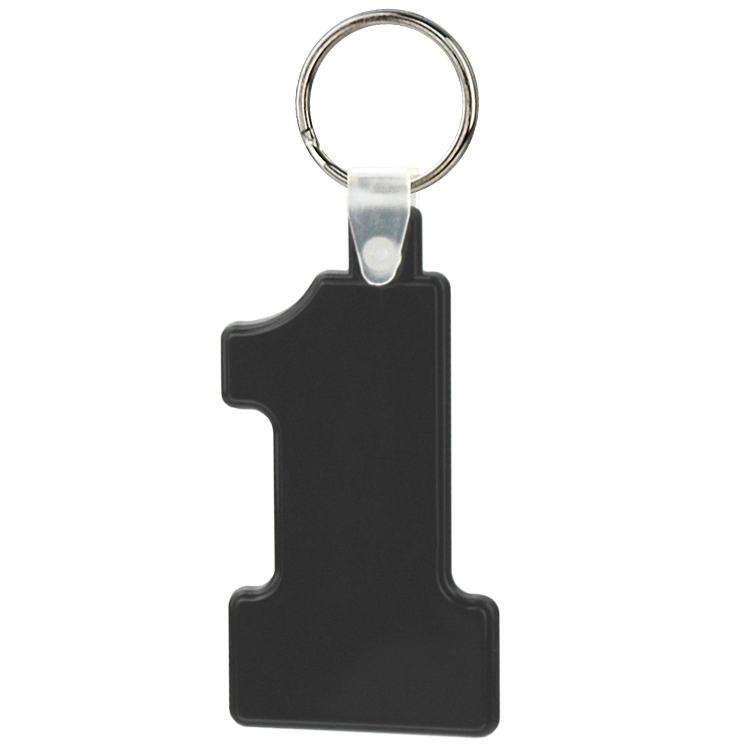 Picture of Soft Squeezable Key Tag (Number 1)
