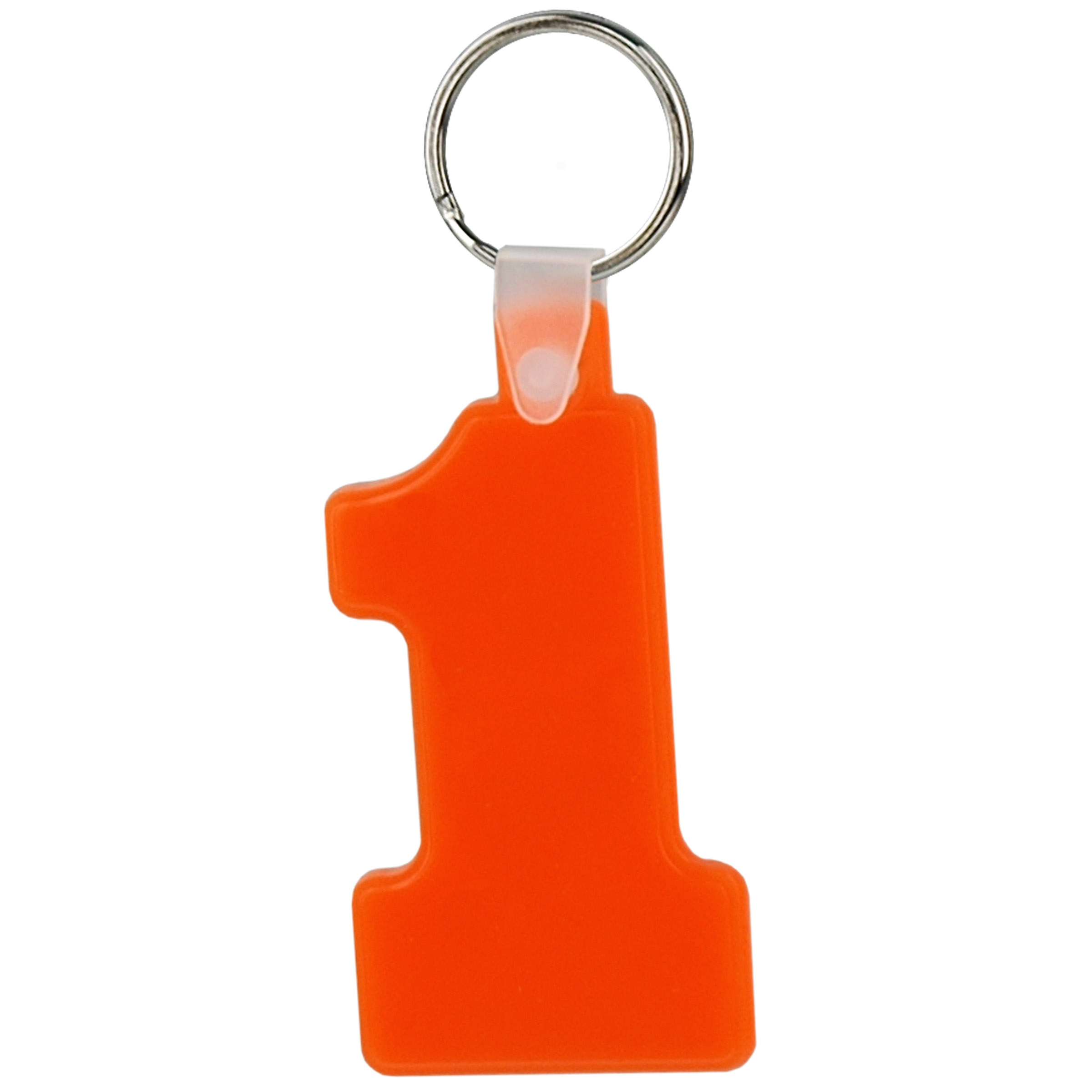 Picture of Soft Squeezable Key Tag (Number 1)