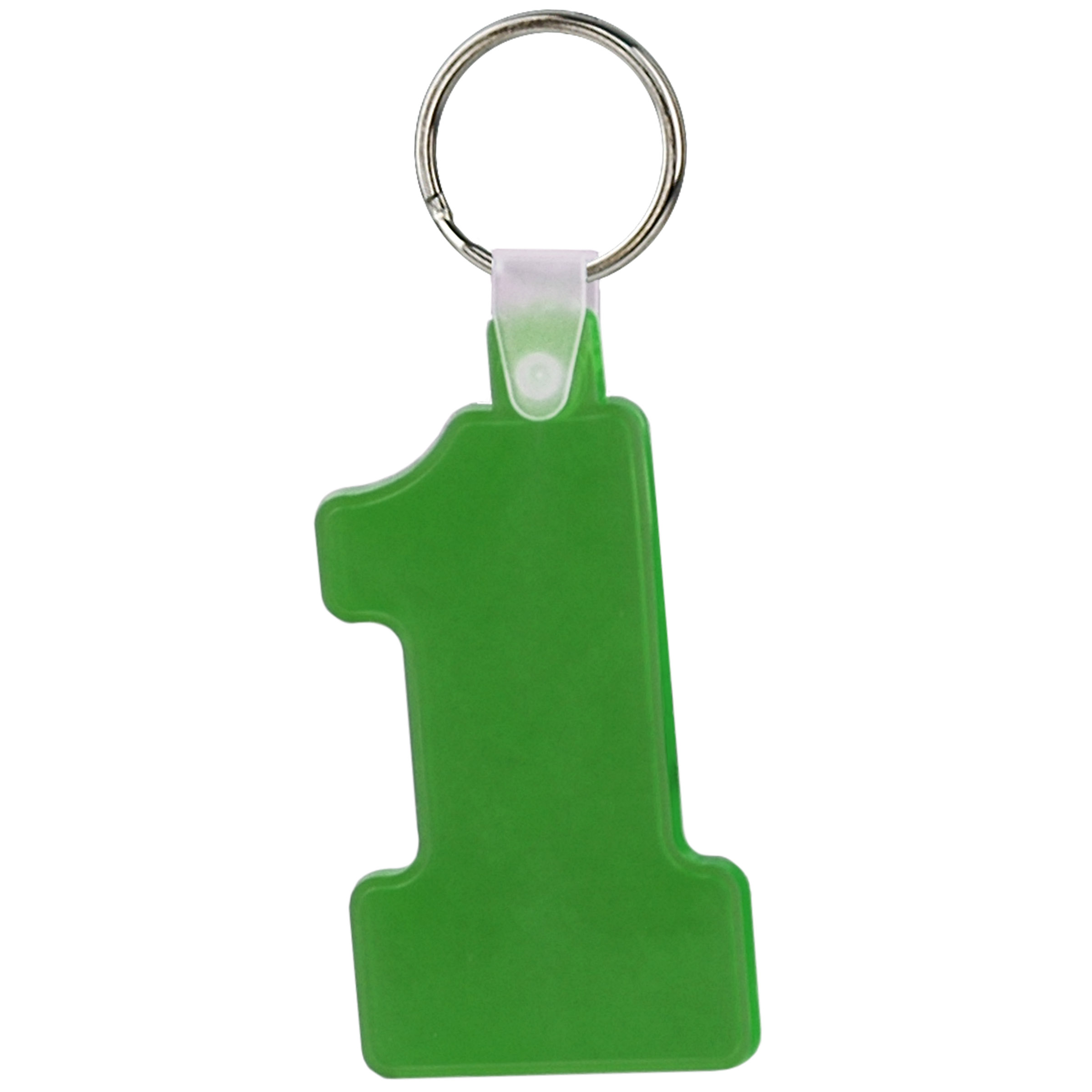Picture of Soft Squeezable Key Tag (Number 1)