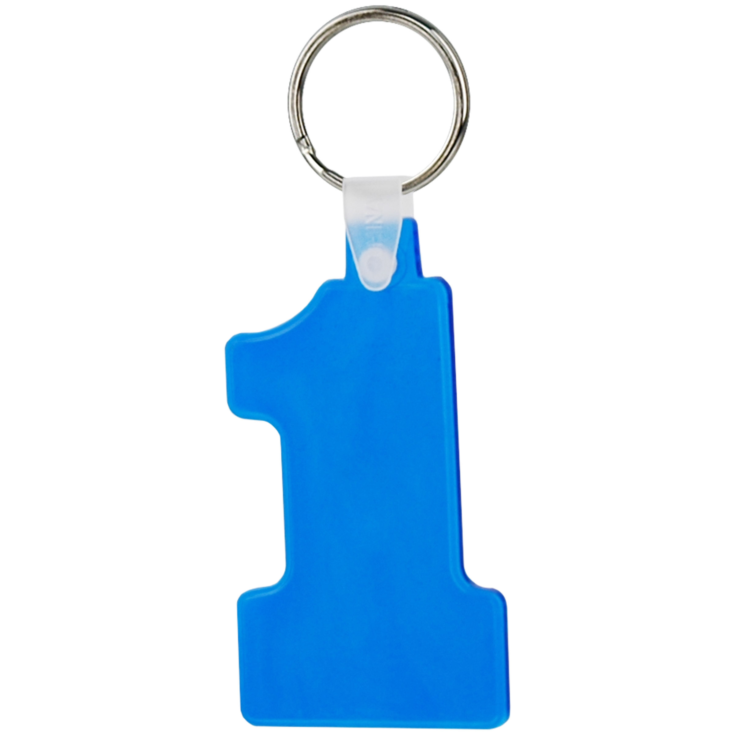 Picture of Soft Squeezable Key Tag (Number 1)