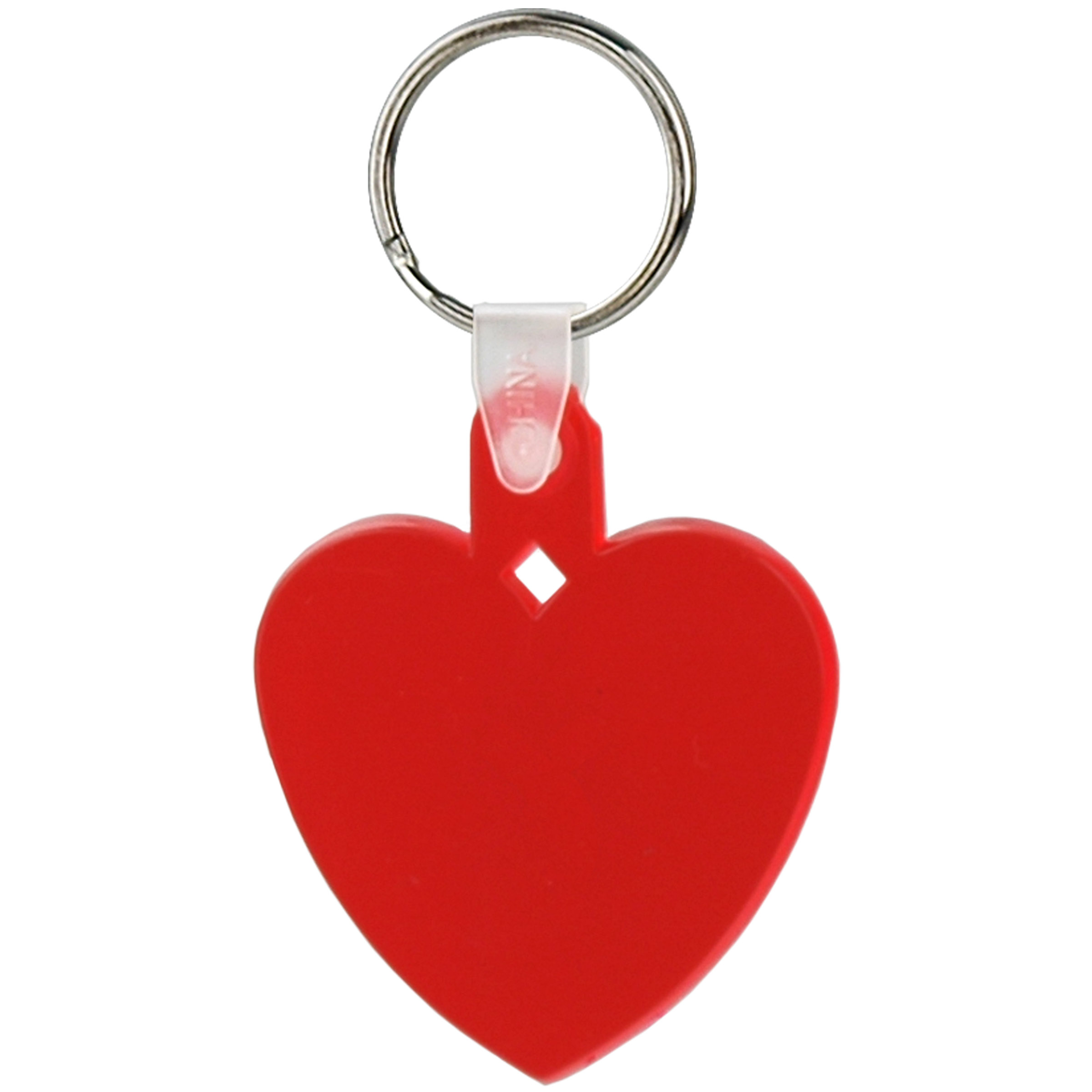 Picture of Soft Squeezable Key Tag (Heart)