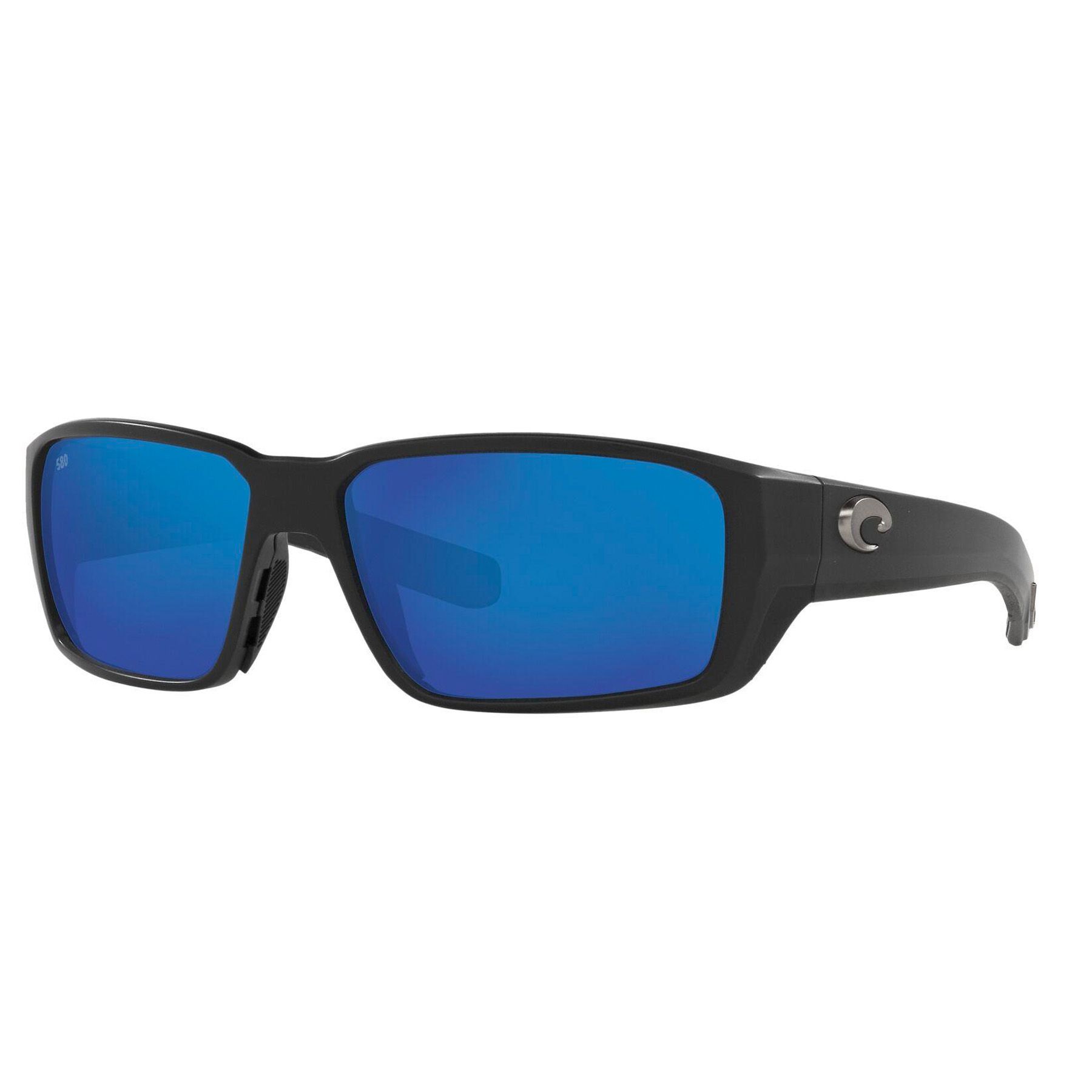 Picture of Costa Del Mar Fantail Pro Sunglasses - (Frame) Matte Black; (Lens) Blue Mirror, 580G