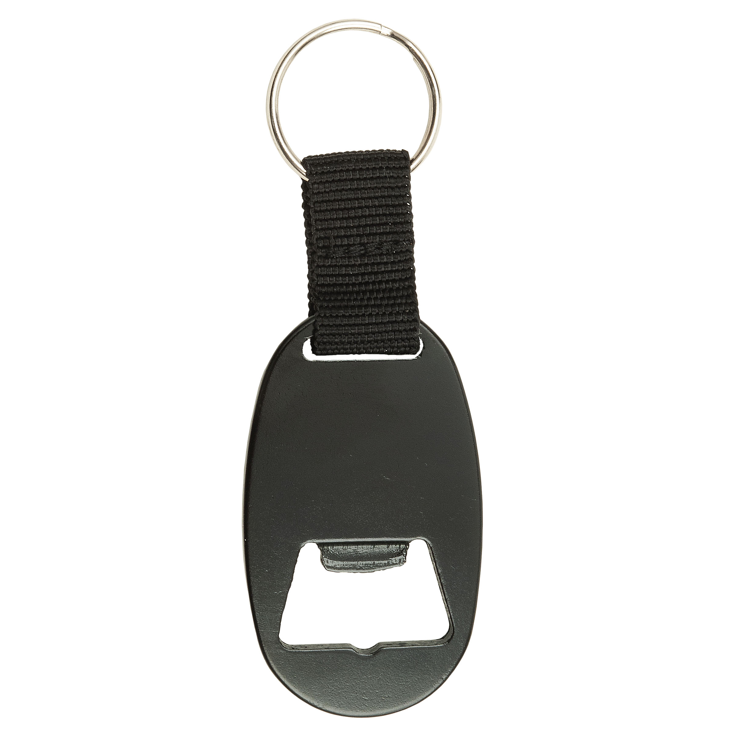 Picture of Oval Aluminum Bottle Opener w/ Key Ring