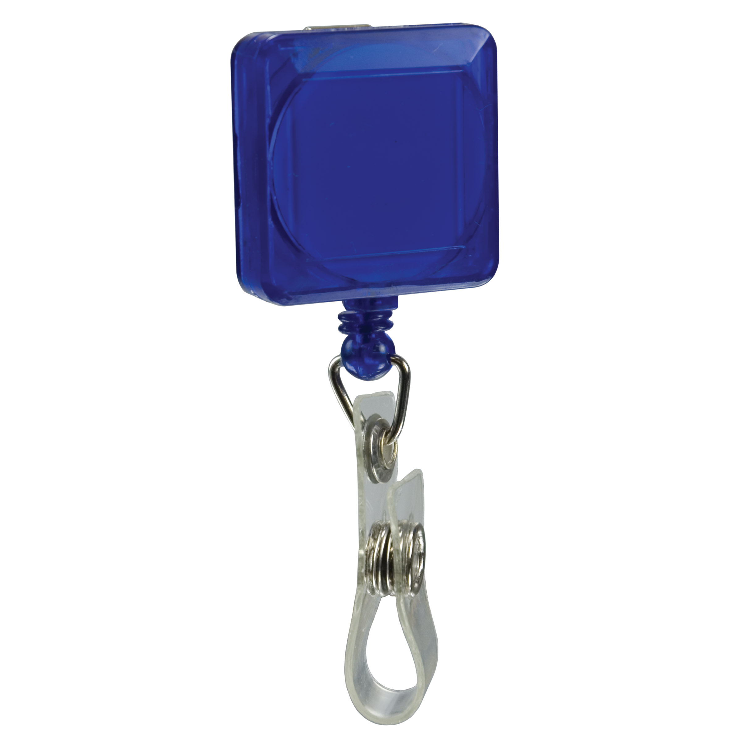 Picture of Pad Printed Retractable Badge Holder (Square w/ Alligator Clip)