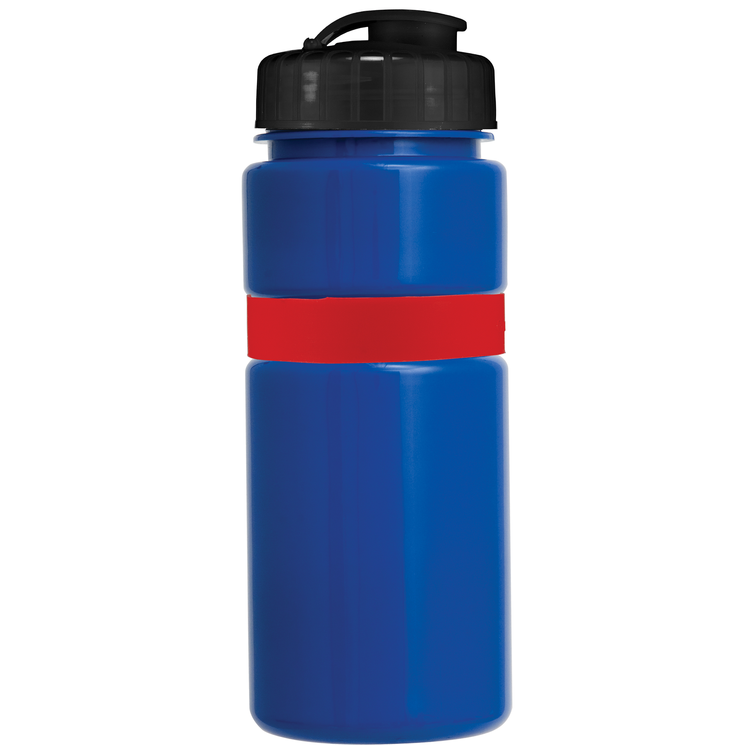 Picture of 20 Oz. Sportster Bottle w/Silicone Gripper Band (Flip Top Lid)