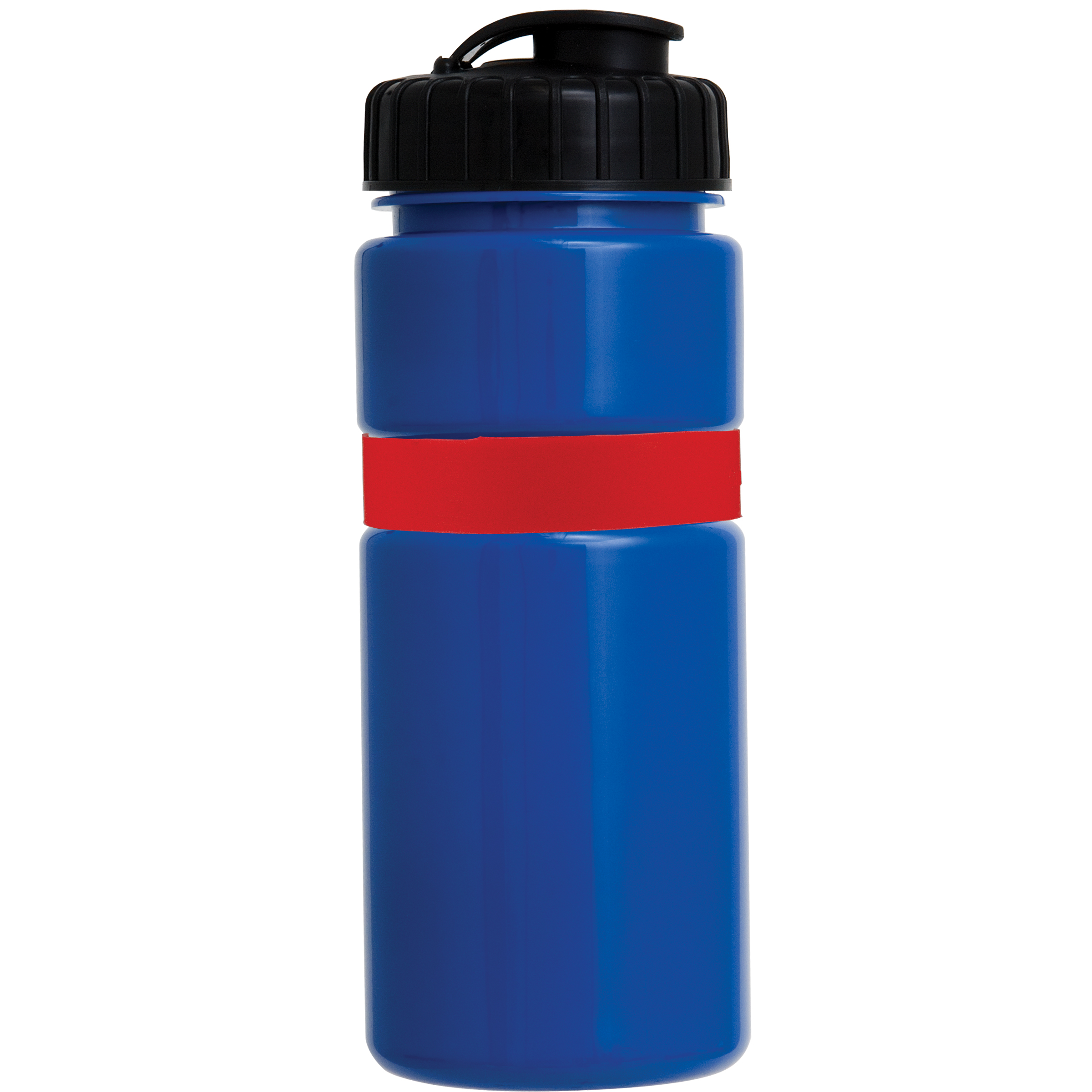 Picture of 20 Oz. Sportster Bottle w/Silicone Gripper Band (Flip Top Lid)