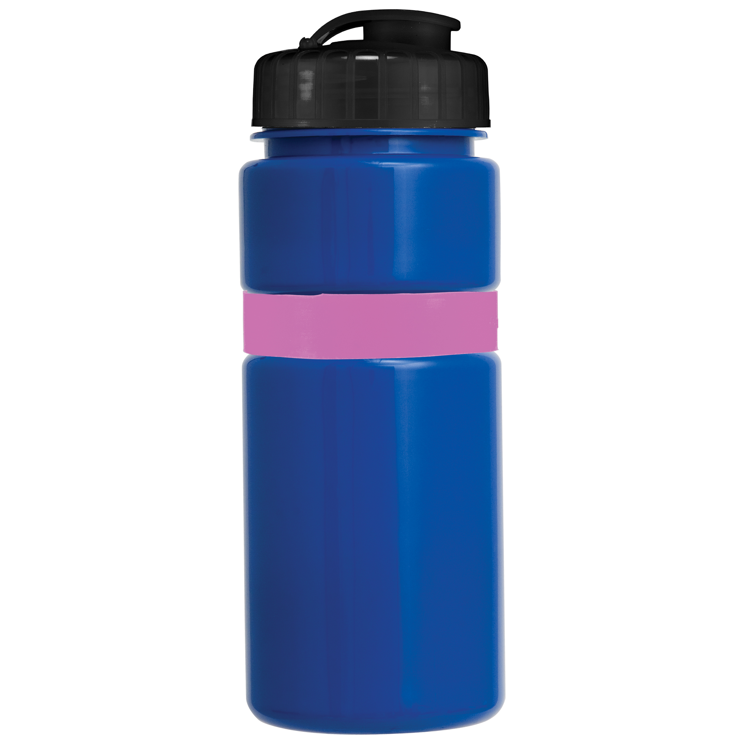 Picture of 20 Oz. Sportster Bottle w/Silicone Gripper Band (Flip Top Lid)