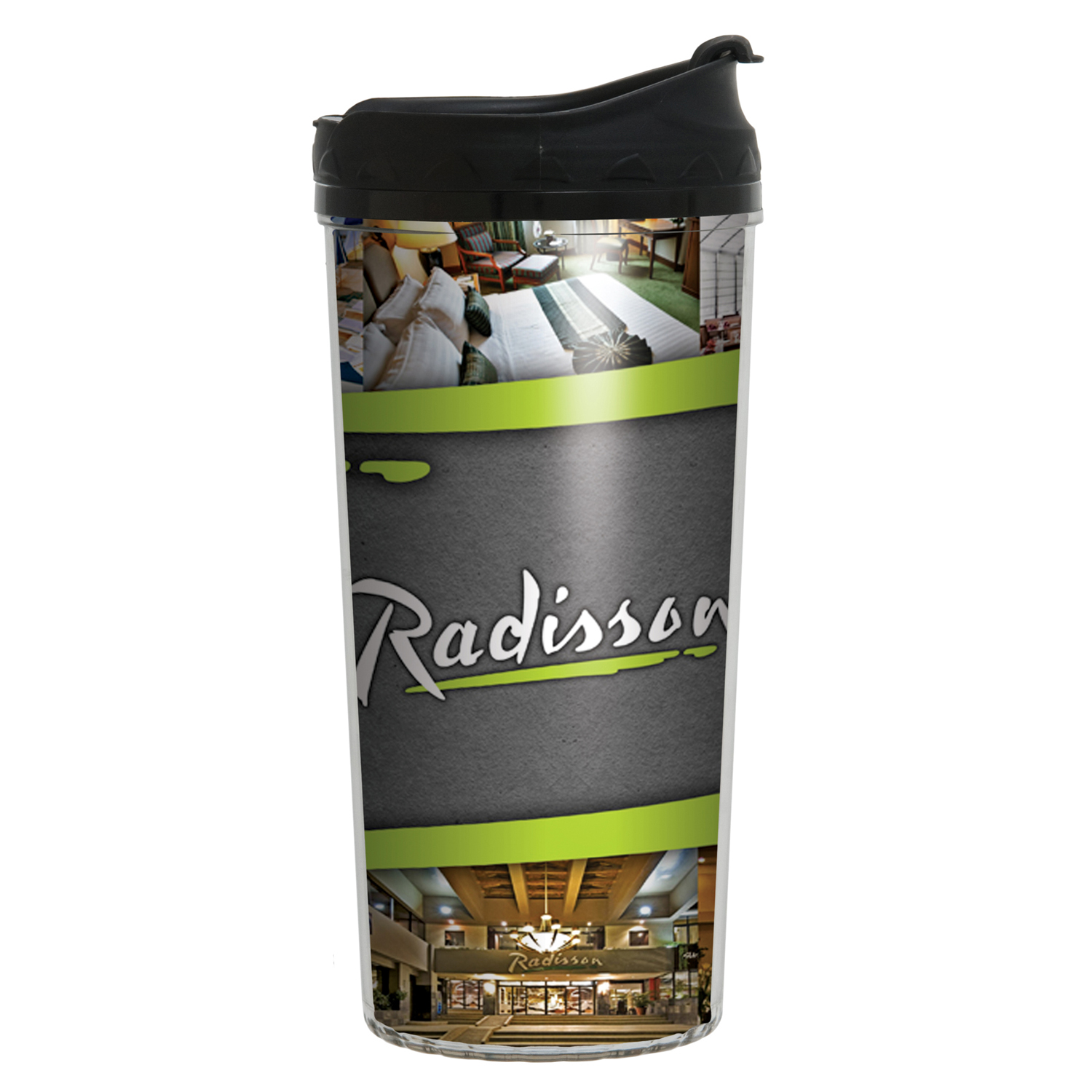 Picture of 16 Oz. Niagara Insulated Tumbler w/Full Color Imprint/Screw On Flip Lid