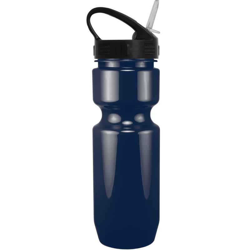 Picture of 22 Oz. Bike Bottle w/ Sport Sip Lid & Straw - Solid Colors