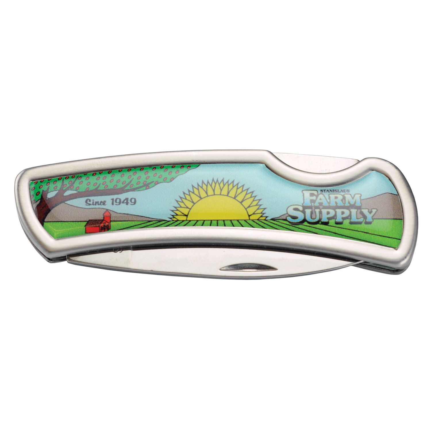 Picture of Stainless Steel Domed Lock Knife