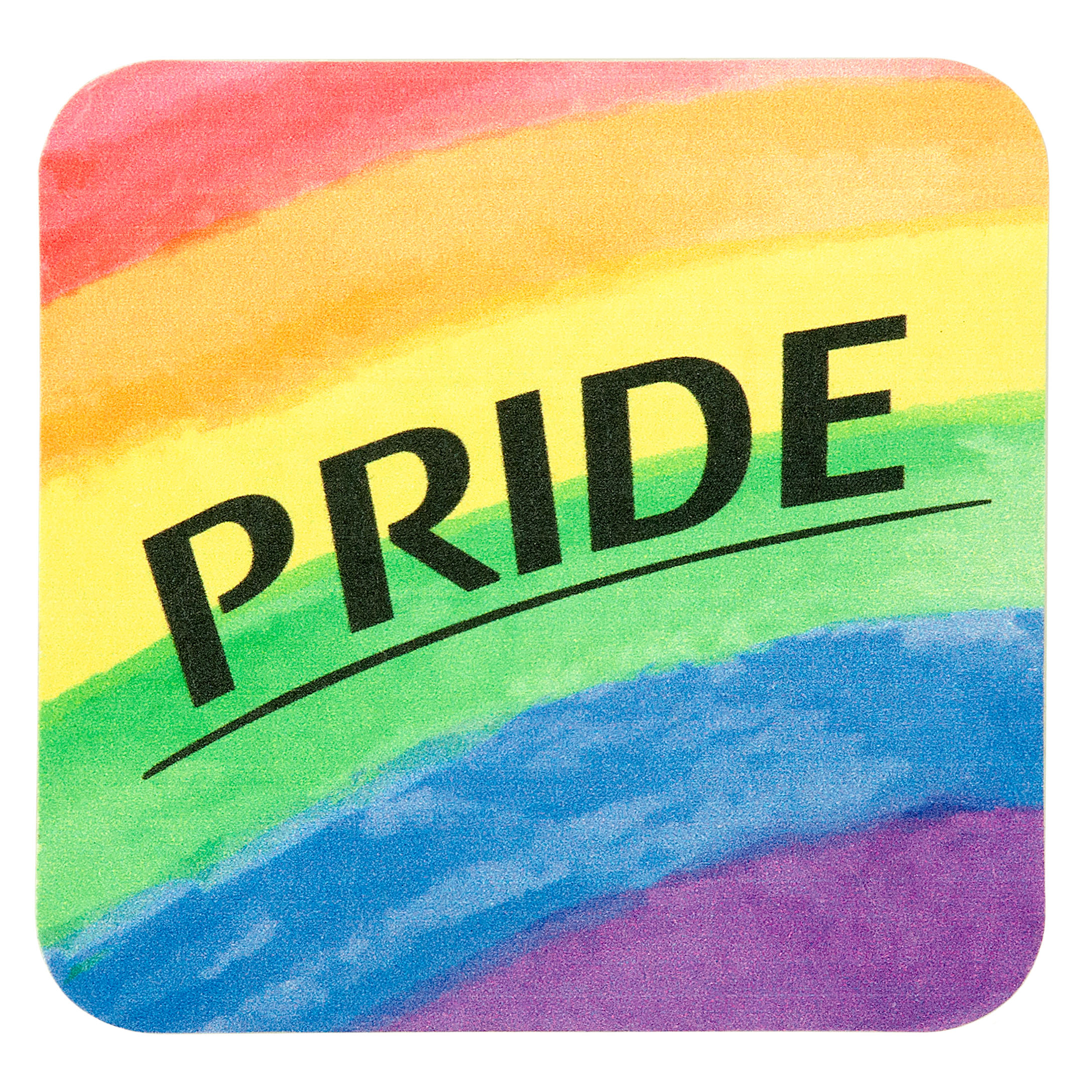 Picture of Full Color Process 40 Point Pride Pulp Board Coaster