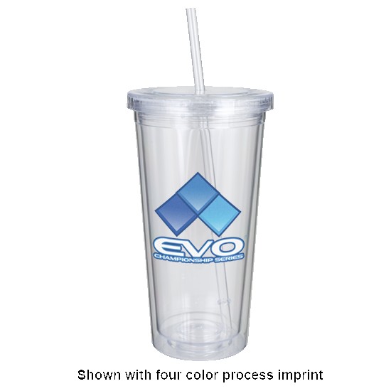 Picture of 20 Oz. Lakefront Tumbler with Screw On Straw Lid