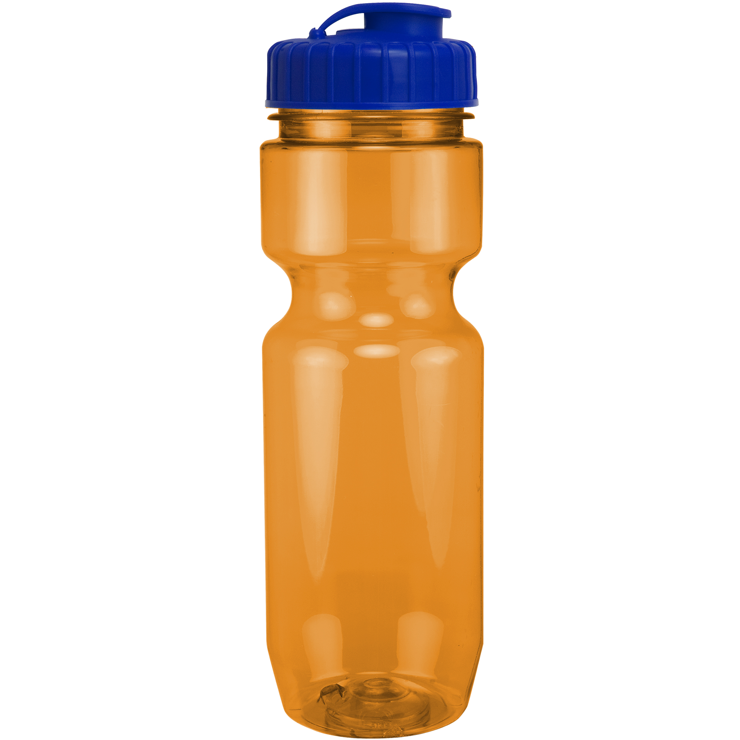 Picture of 22 Oz Translucent Bike Bottle w/ Flip Top Lid