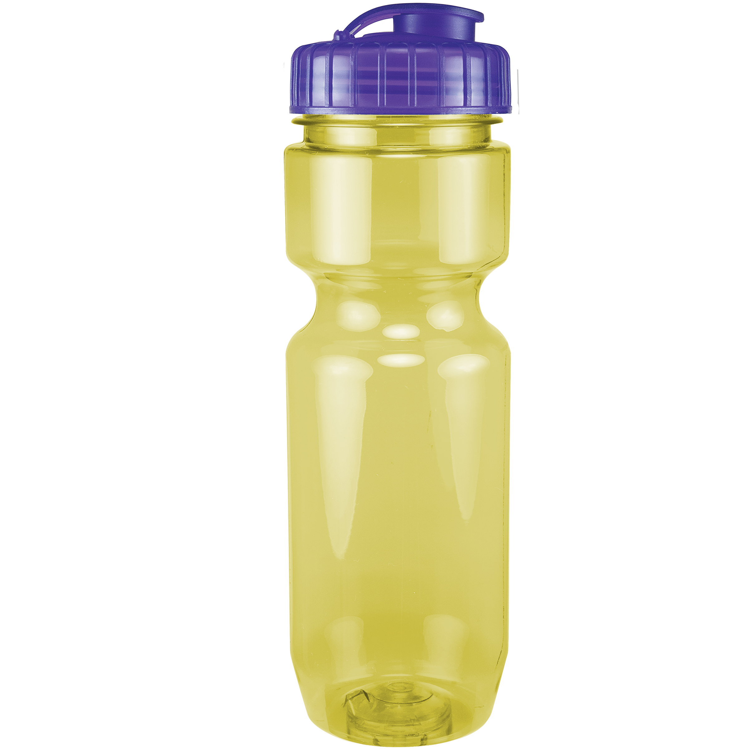 Picture of 22 Oz Translucent Bike Bottle w/ Flip Top Lid