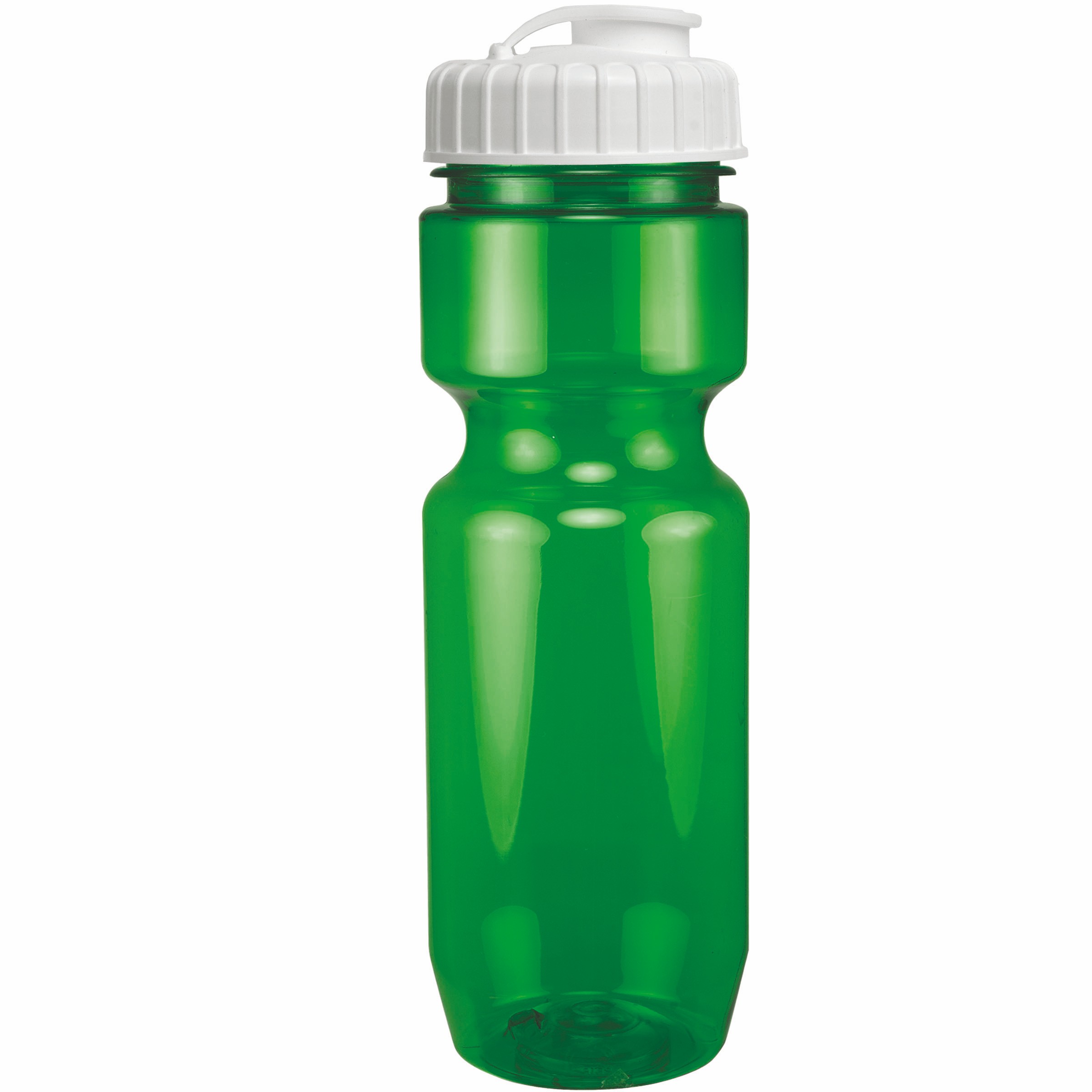 Picture of 22 Oz Translucent Bike Bottle w/ Flip Top Lid
