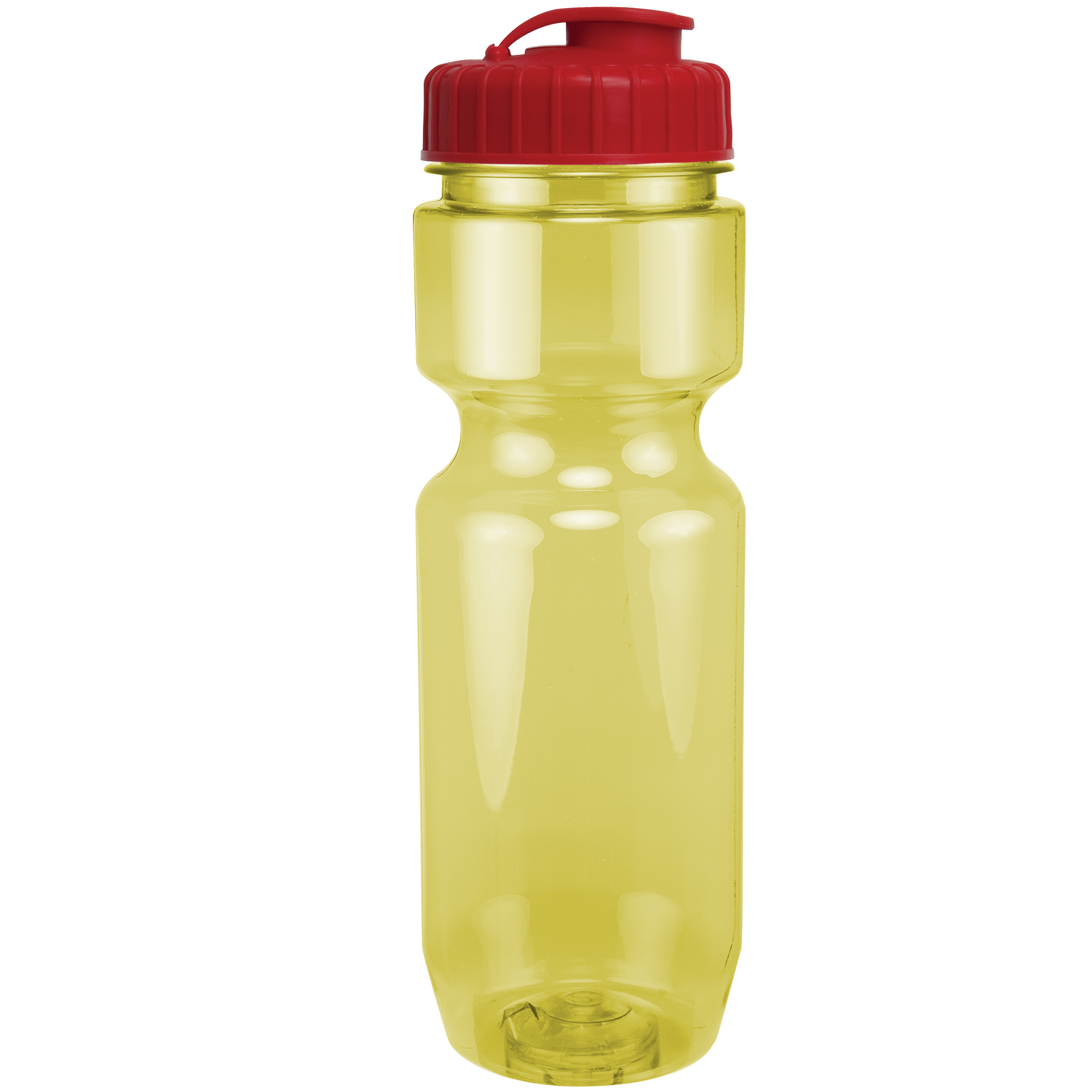 Picture of 22 Oz Translucent Bike Bottle w/ Flip Top Lid