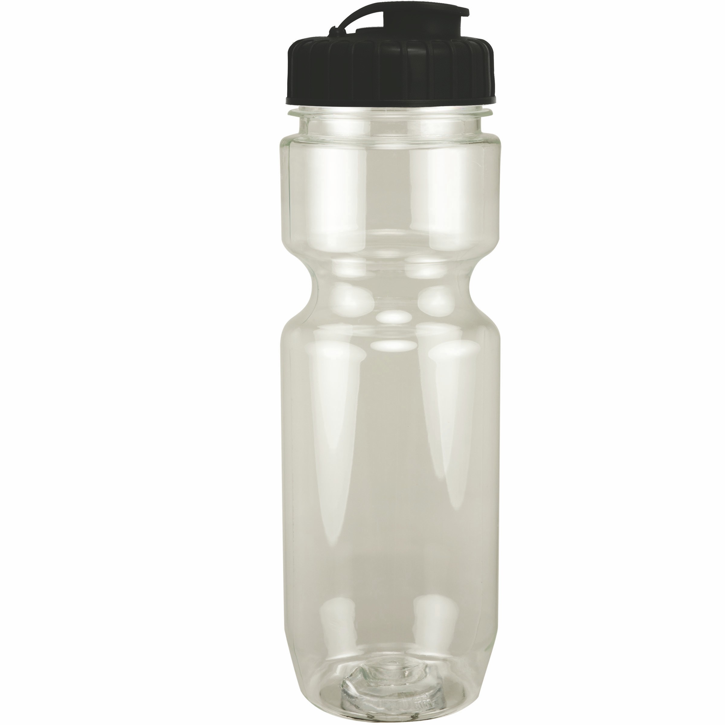 Picture of 22 Oz Translucent Bike Bottle w/ Flip Top Lid