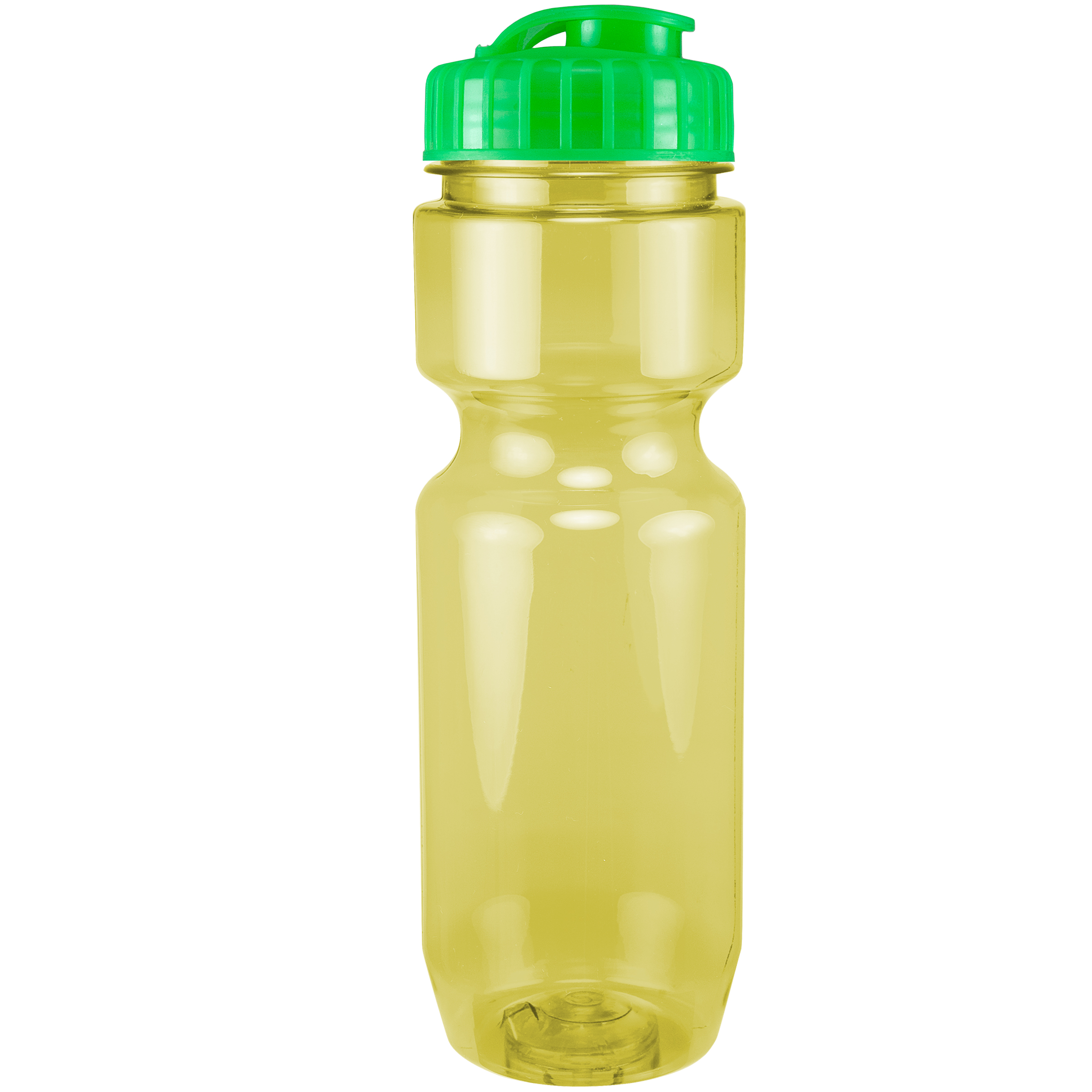 Picture of 22 Oz Translucent Bike Bottle w/ Flip Top Lid