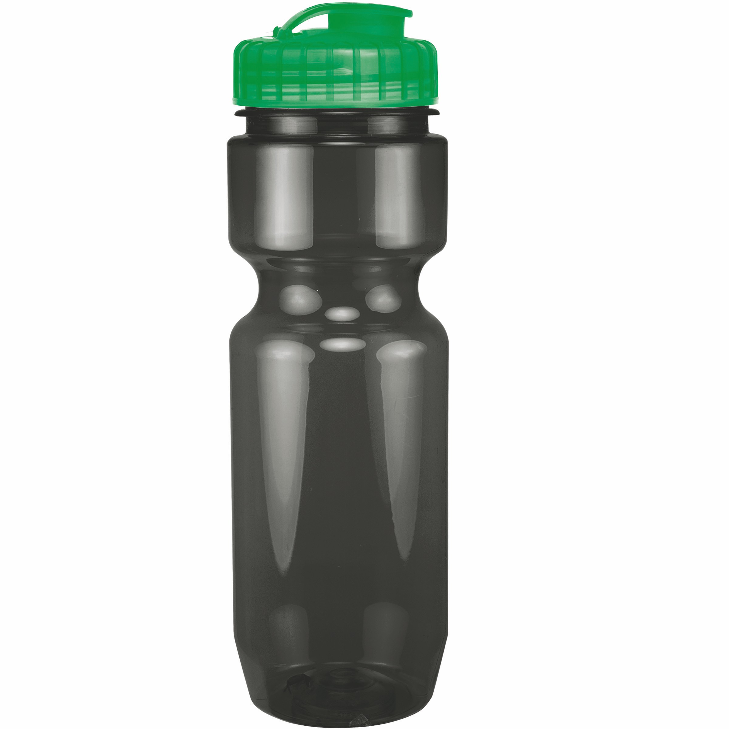 Picture of 22 Oz Translucent Bike Bottle w/ Flip Top Lid