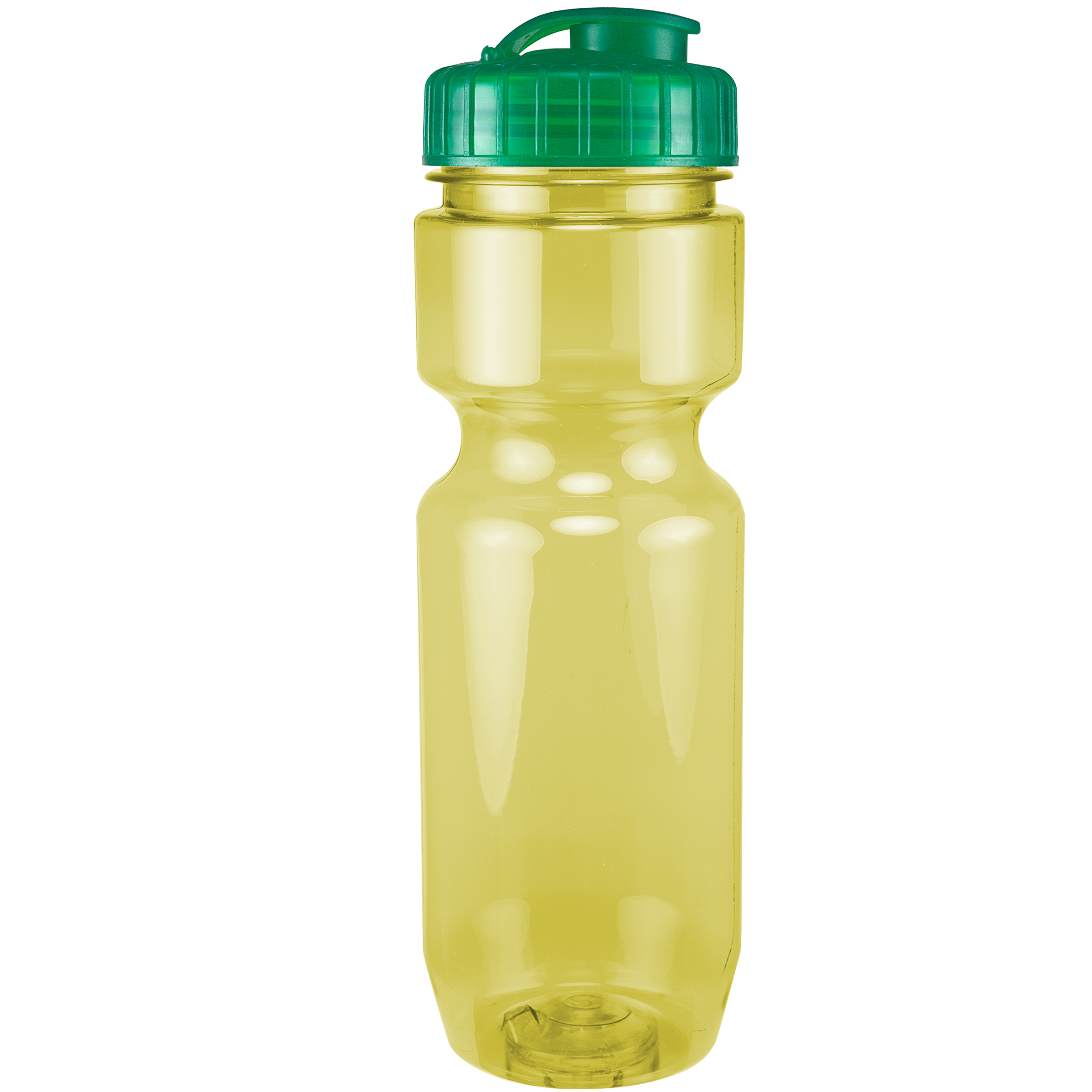 Picture of 22 Oz Translucent Bike Bottle w/ Flip Top Lid