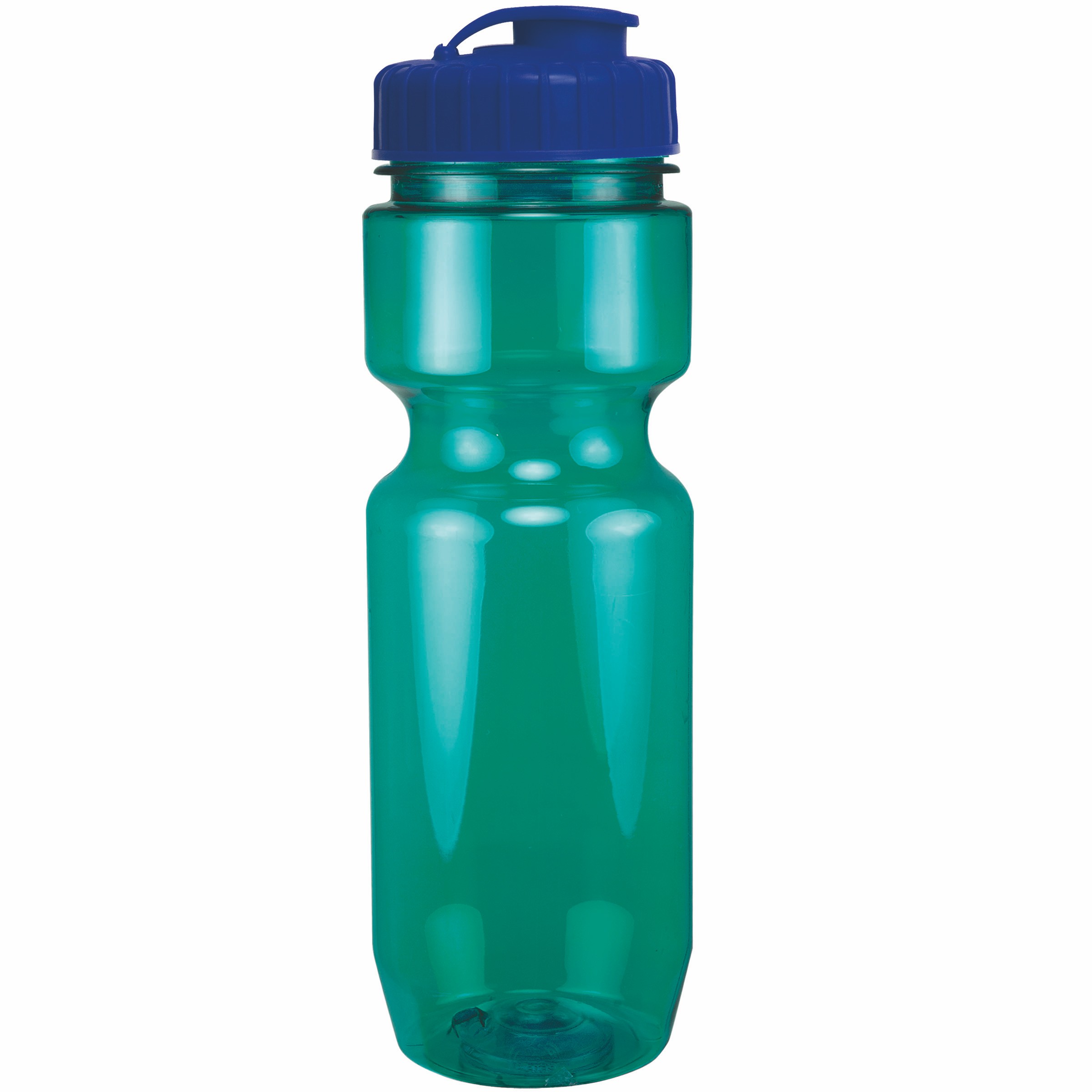 Picture of 22 Oz Translucent Bike Bottle w/ Flip Top Lid