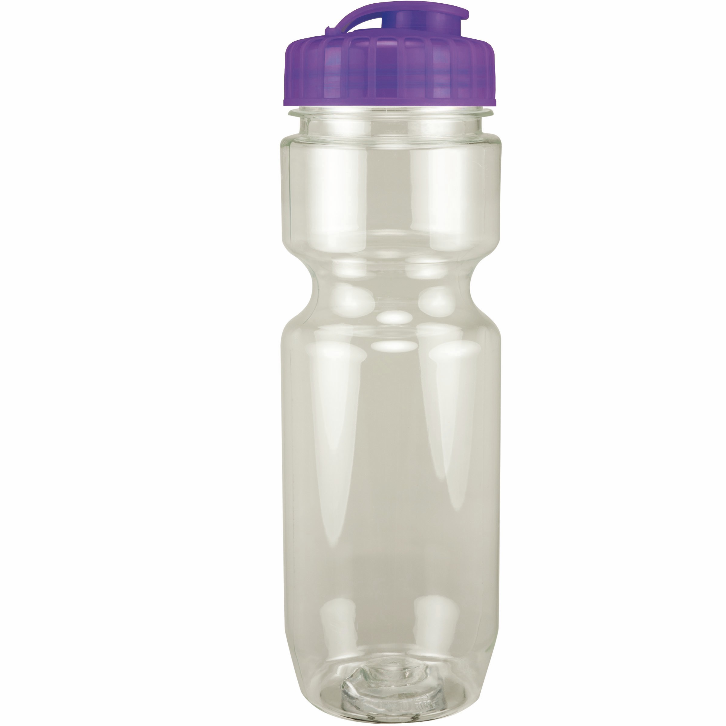 Picture of 22 Oz Translucent Bike Bottle w/ Flip Top Lid