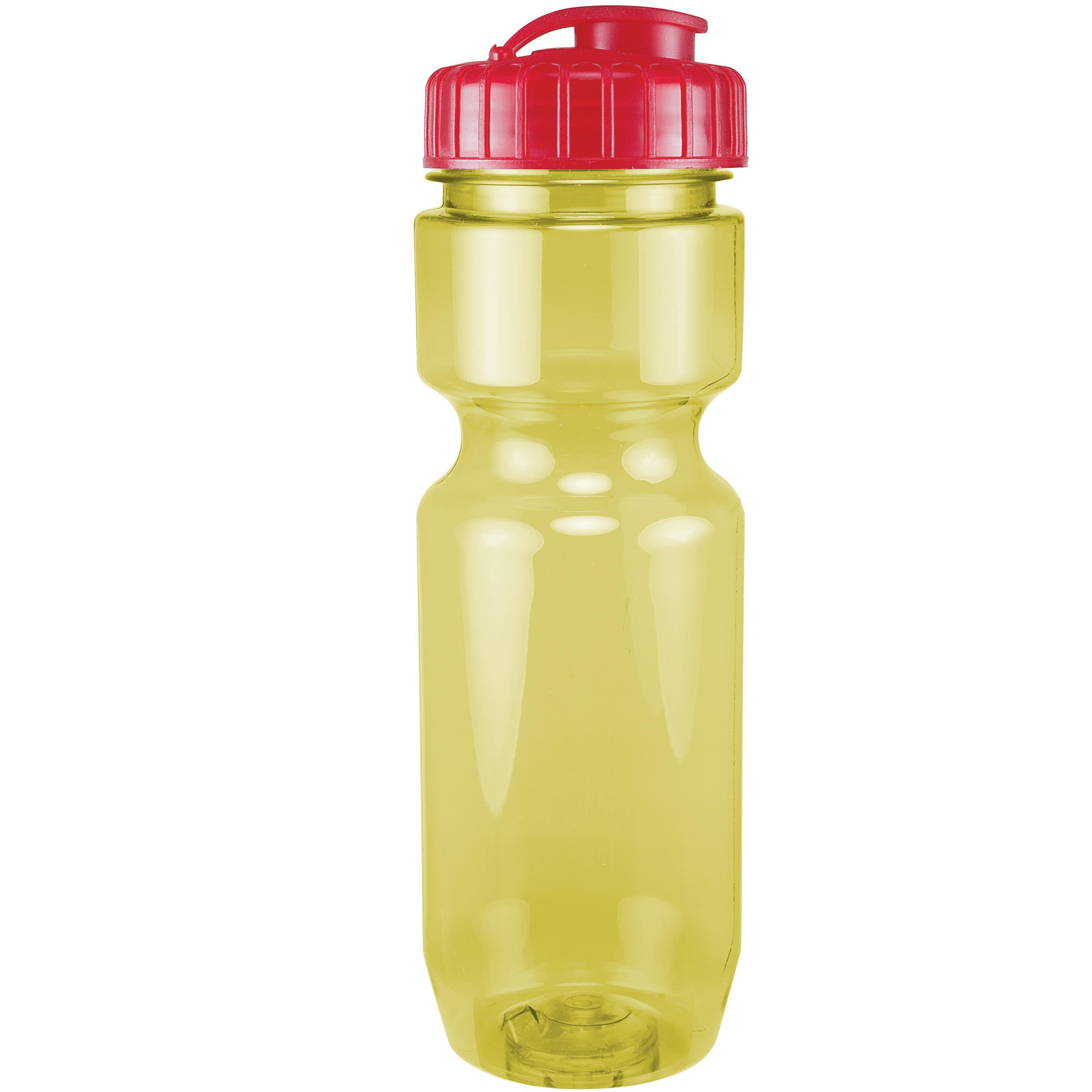 Picture of 22 Oz Translucent Bike Bottle w/ Flip Top Lid