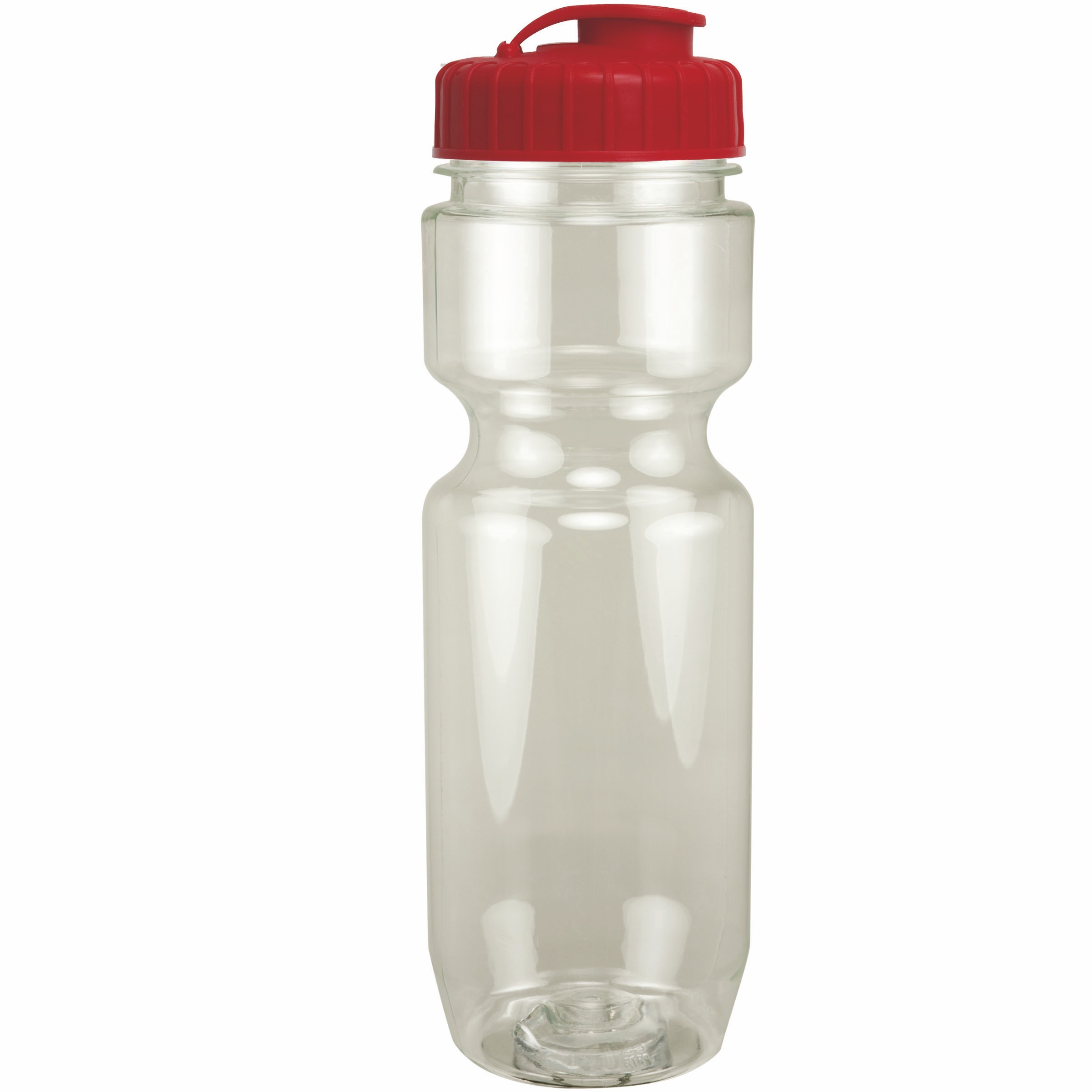 Picture of 22 Oz Translucent Bike Bottle w/ Flip Top Lid