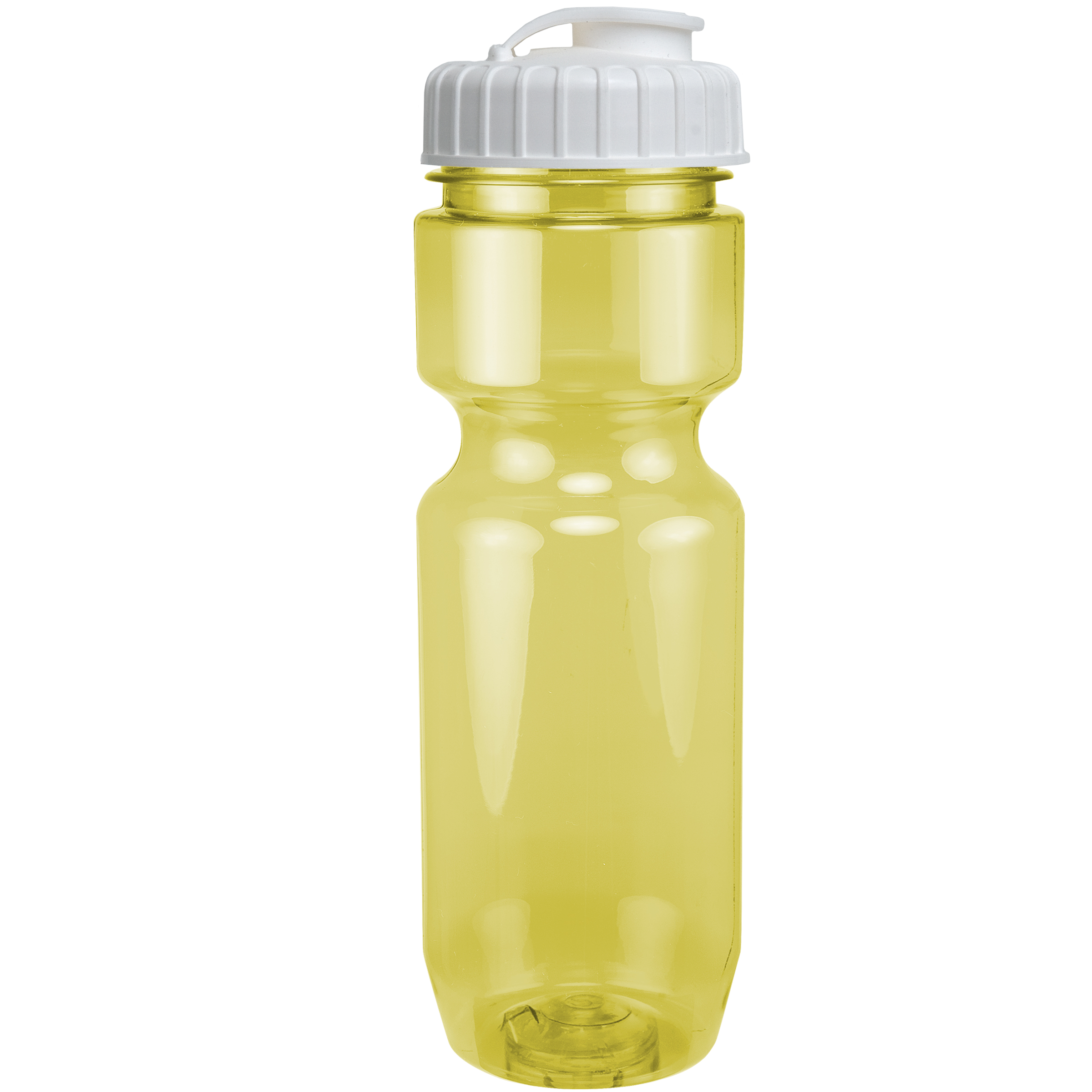 Picture of 22 Oz Translucent Bike Bottle w/ Flip Top Lid