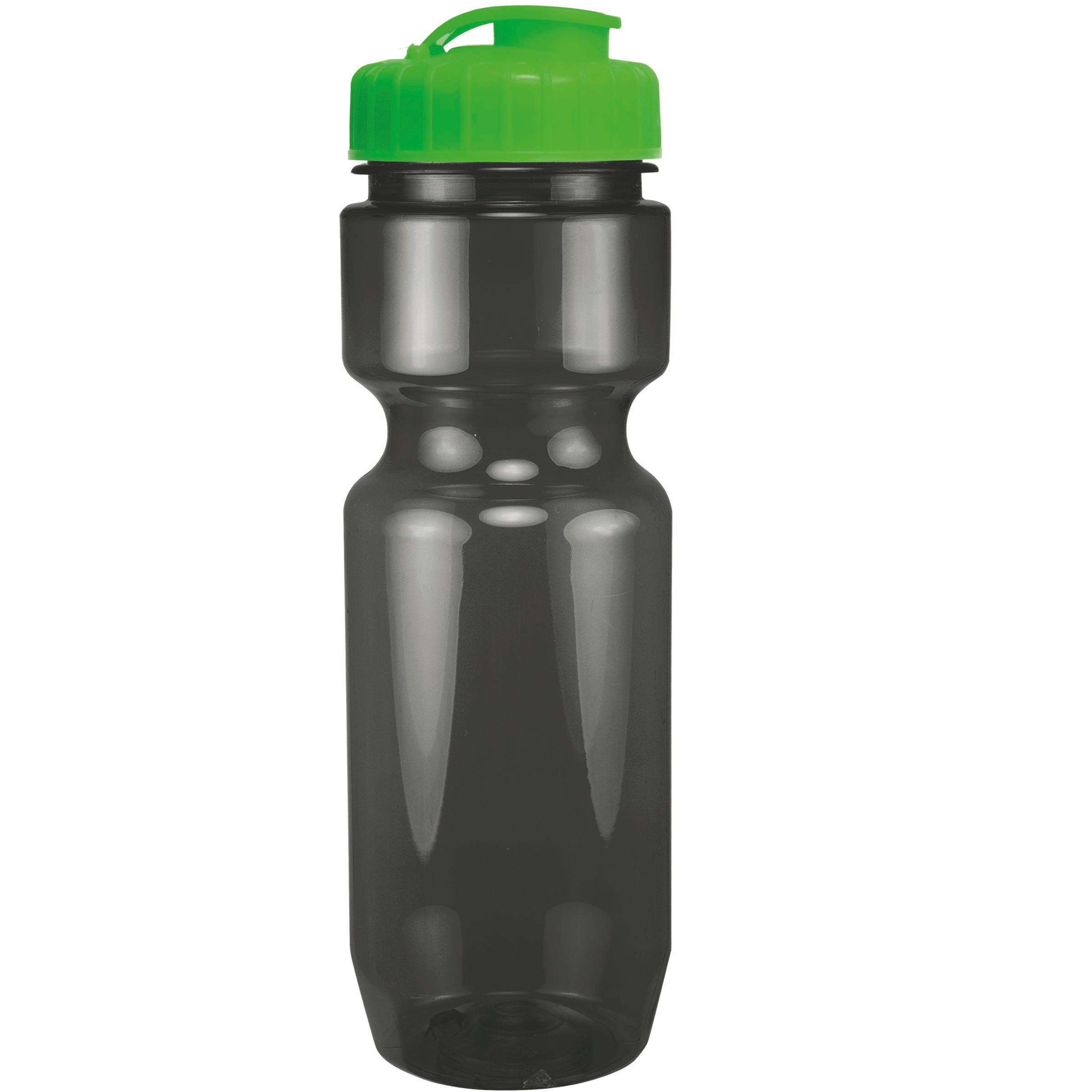 Picture of 22 Oz Translucent Bike Bottle w/ Flip Top Lid