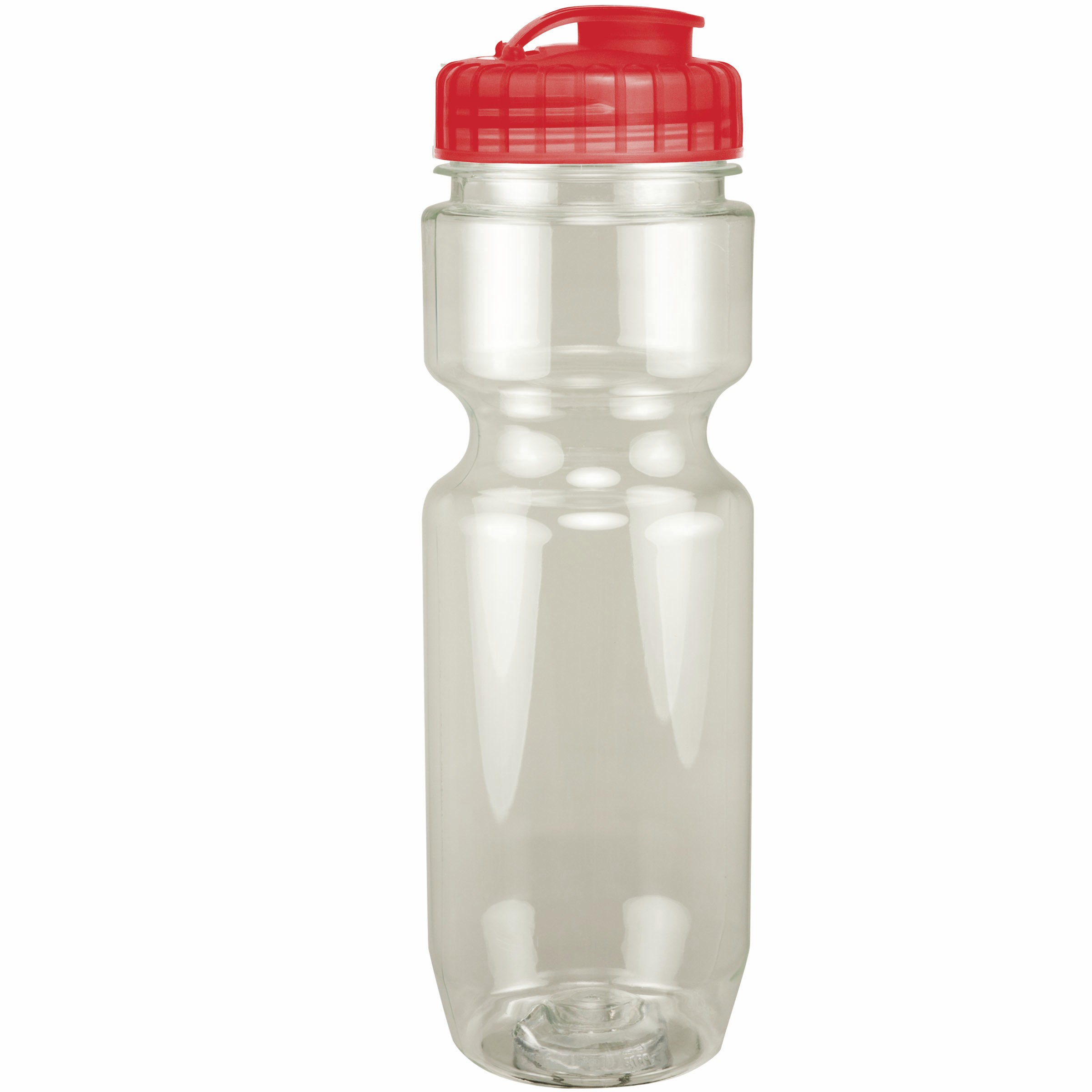 Picture of 22 Oz Translucent Bike Bottle w/ Flip Top Lid
