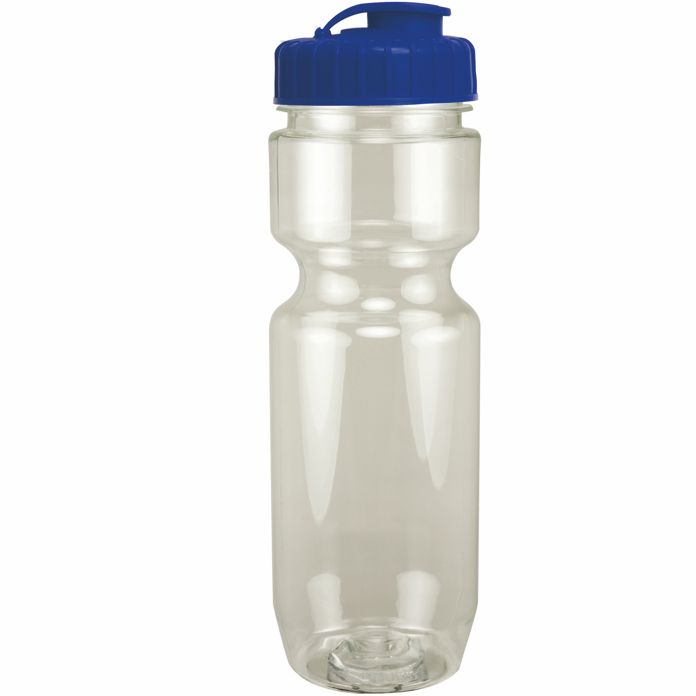 Picture of 22 Oz Translucent Bike Bottle w/ Flip Top Lid