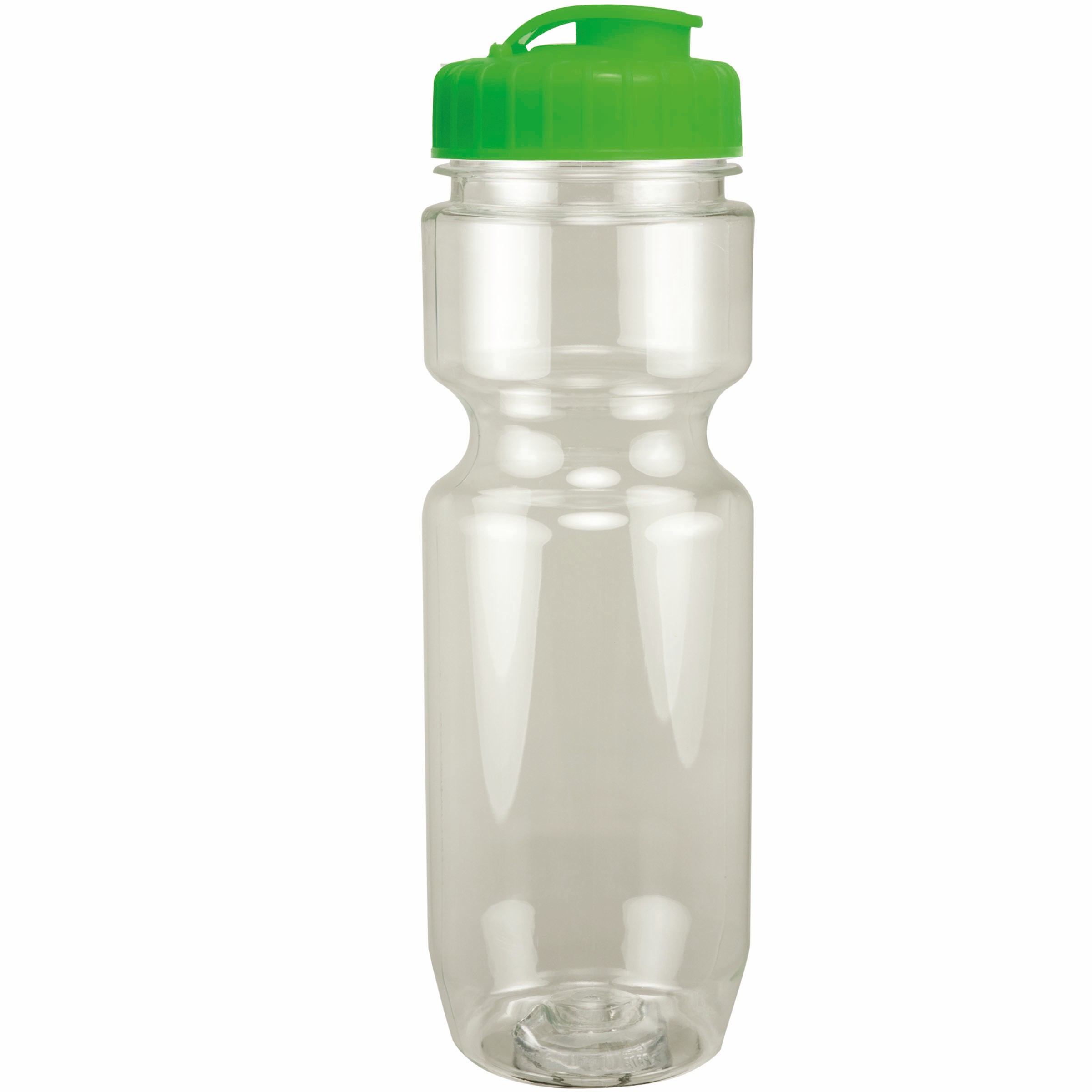 Picture of 22 Oz Translucent Bike Bottle w/ Flip Top Lid