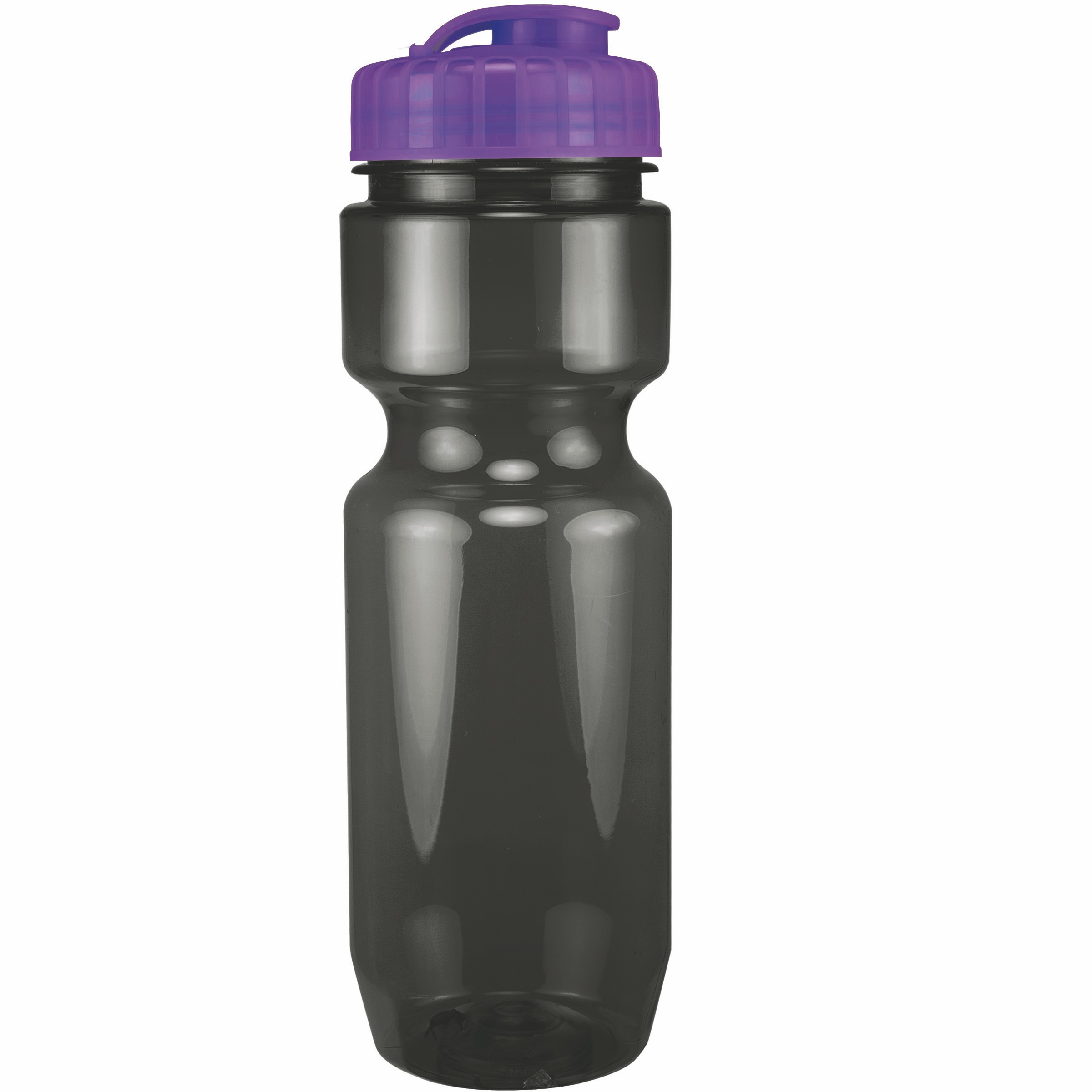 Picture of 22 Oz Translucent Bike Bottle w/ Flip Top Lid
