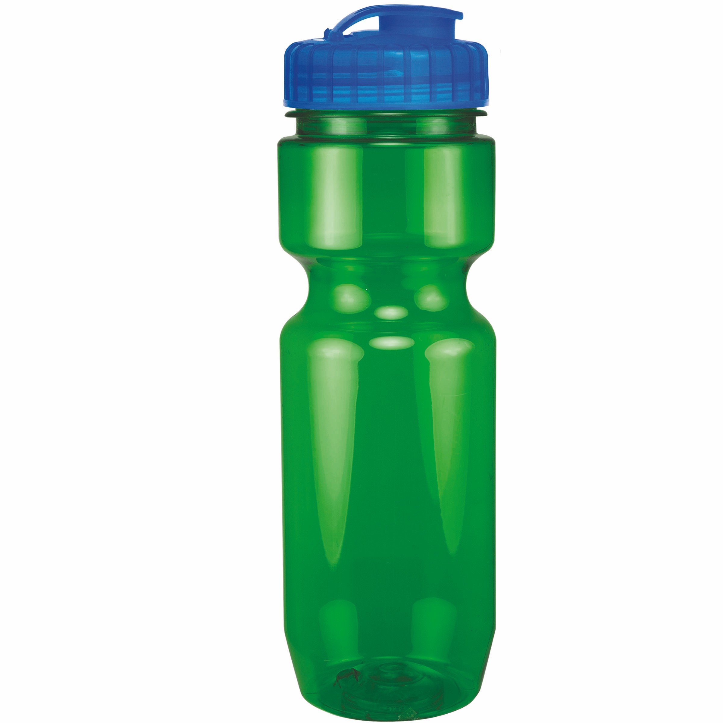Picture of 22 Oz Translucent Bike Bottle w/ Flip Top Lid