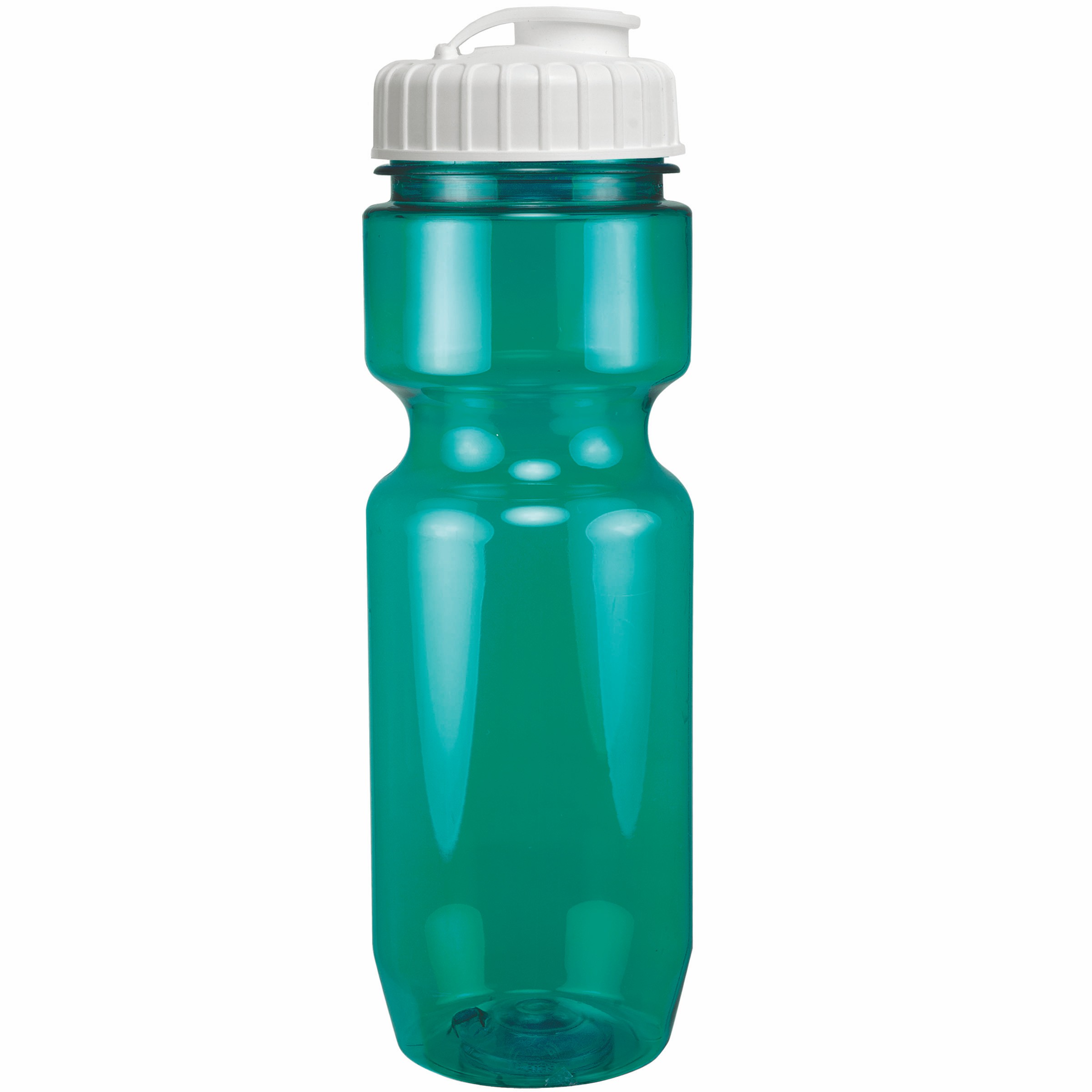 Picture of 22 Oz Translucent Bike Bottle w/ Flip Top Lid