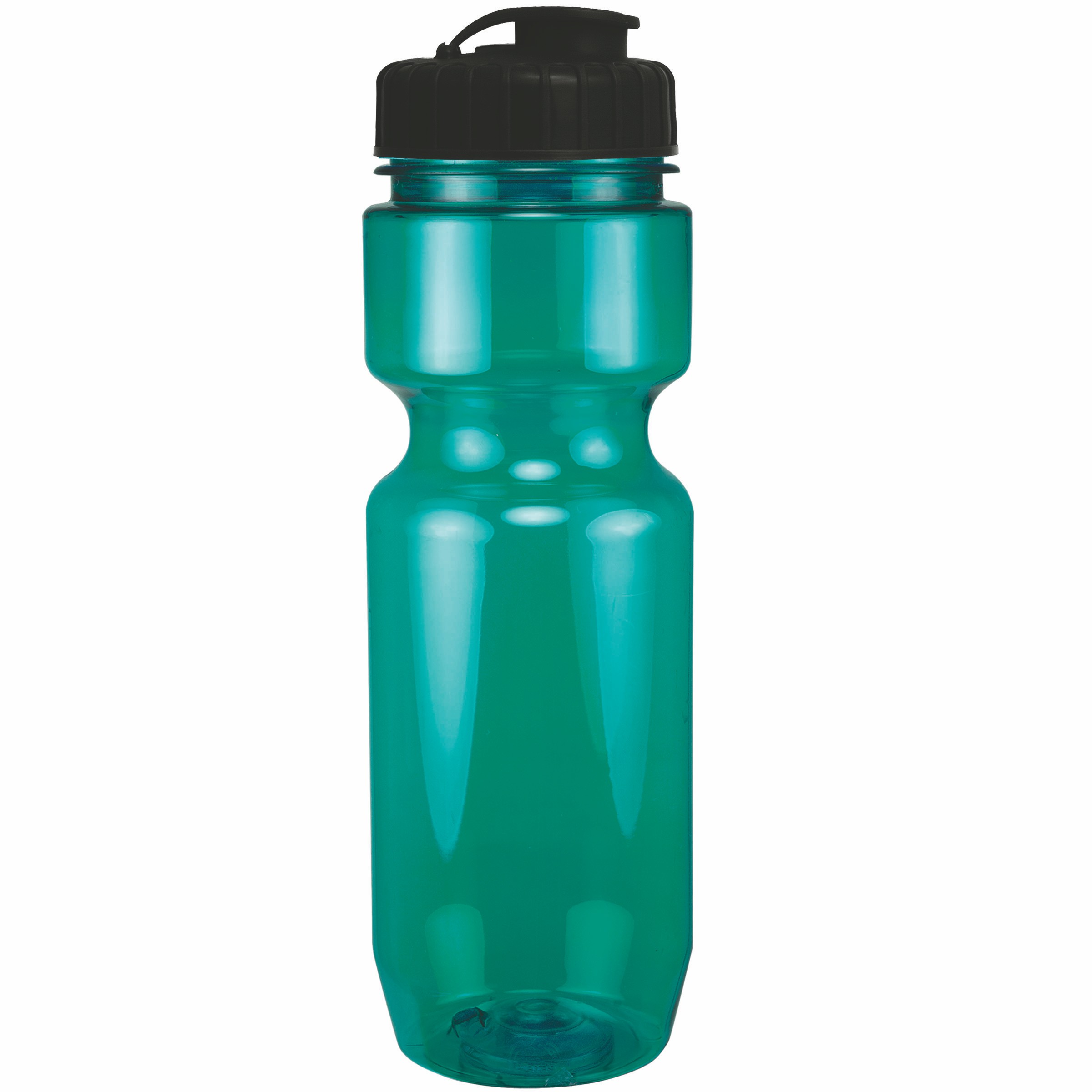 Picture of 22 Oz Translucent Bike Bottle w/ Flip Top Lid