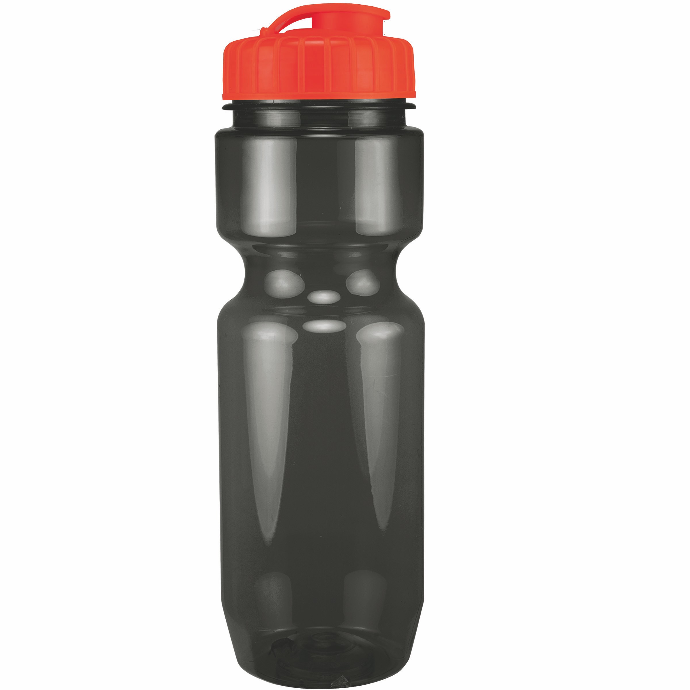 Picture of 22 Oz Translucent Bike Bottle w/ Flip Top Lid
