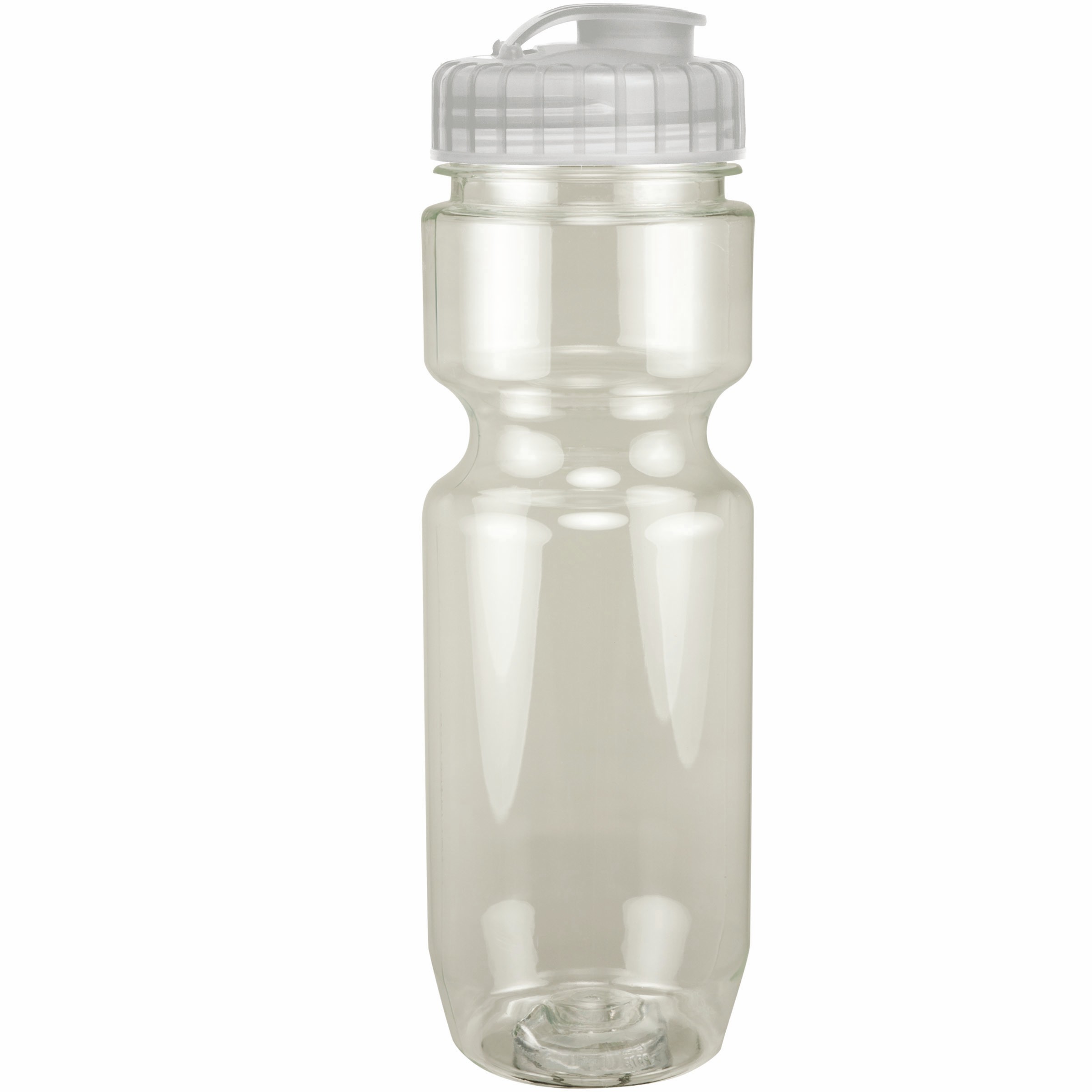 Picture of 22 Oz Translucent Bike Bottle w/ Flip Top Lid