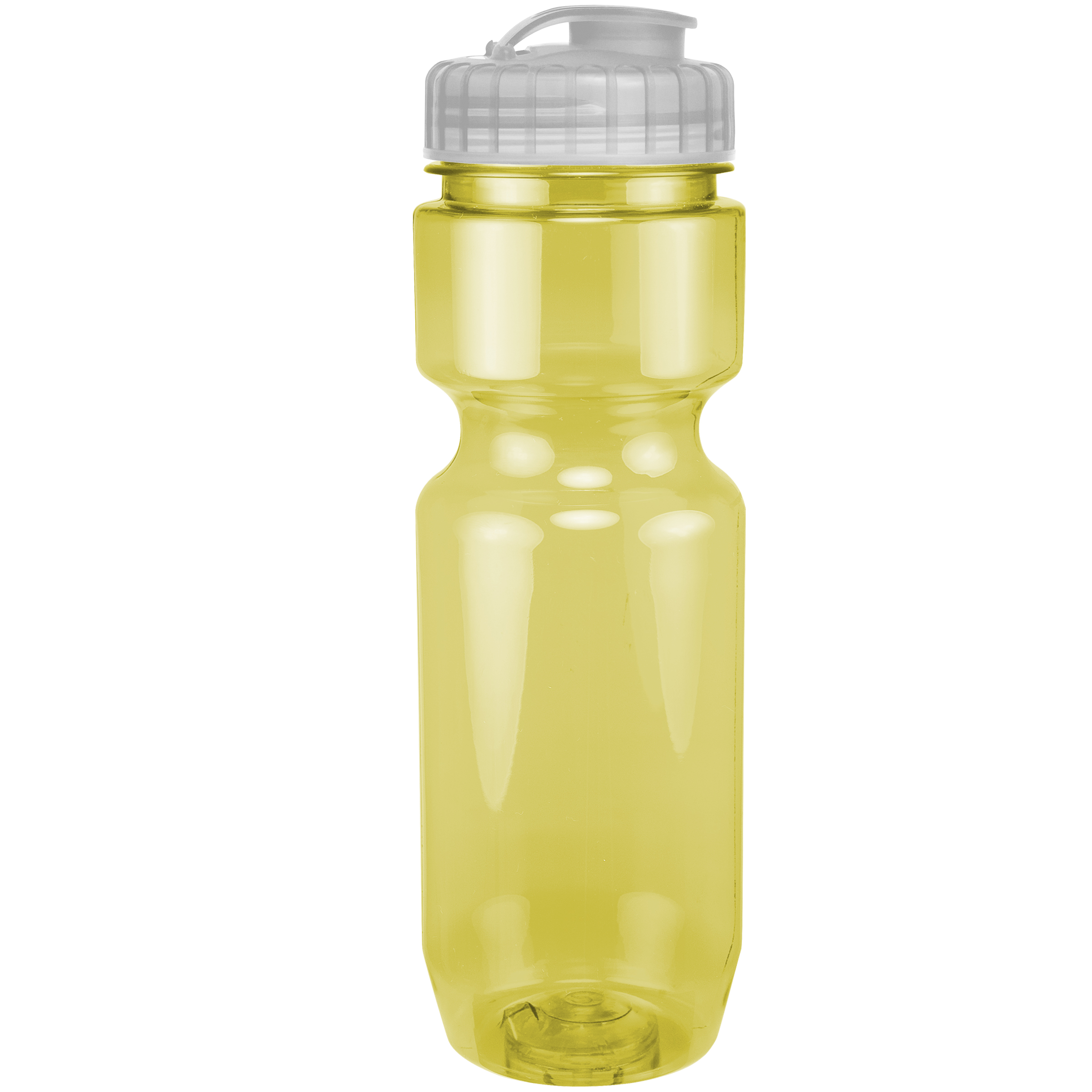 Picture of 22 Oz Translucent Bike Bottle w/ Flip Top Lid
