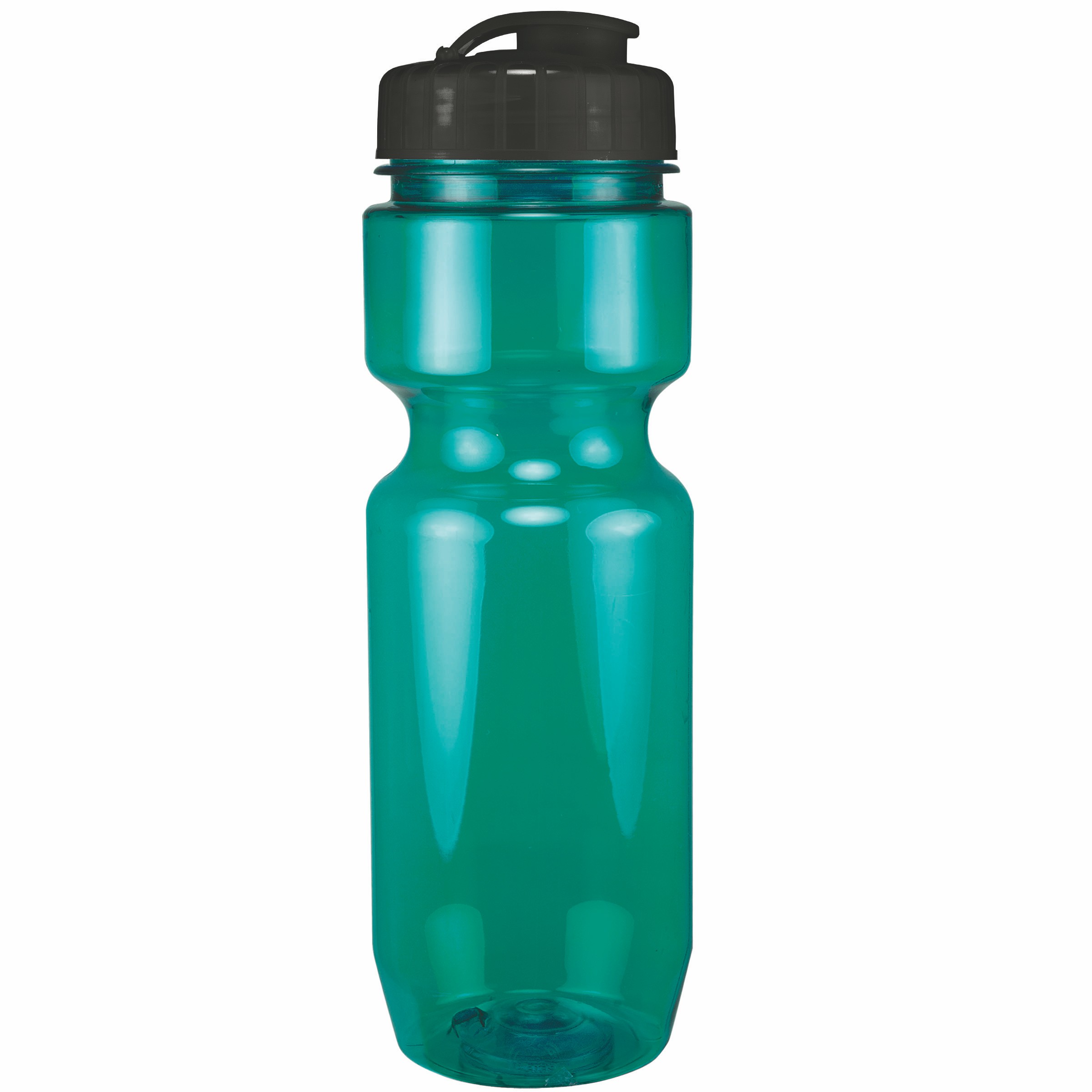 Picture of 22 Oz Translucent Bike Bottle w/ Flip Top Lid