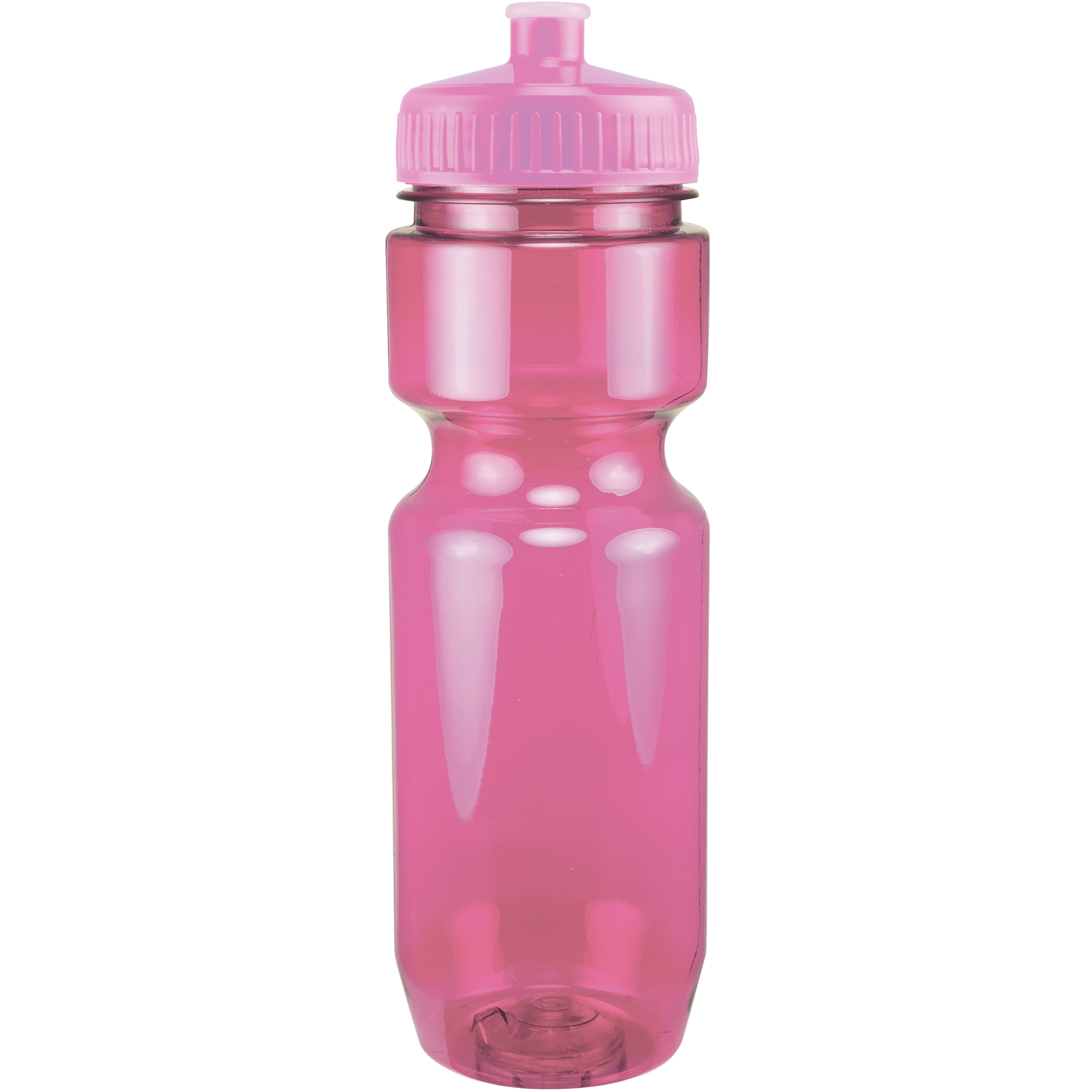 Picture of 22 Oz Translucent Bike Bottle w/ Push Pull Lid