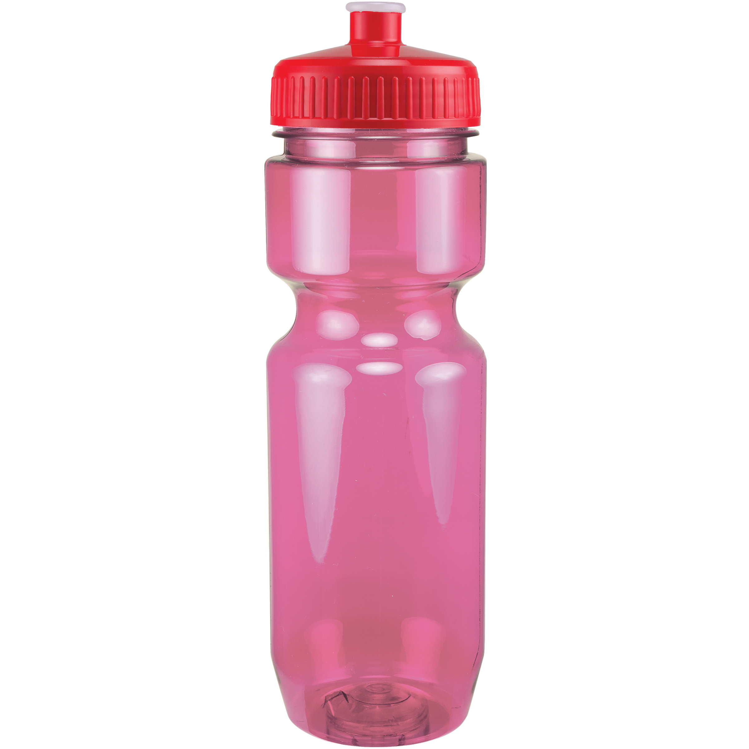 Picture of 22 Oz Translucent Bike Bottle w/ Push Pull Lid