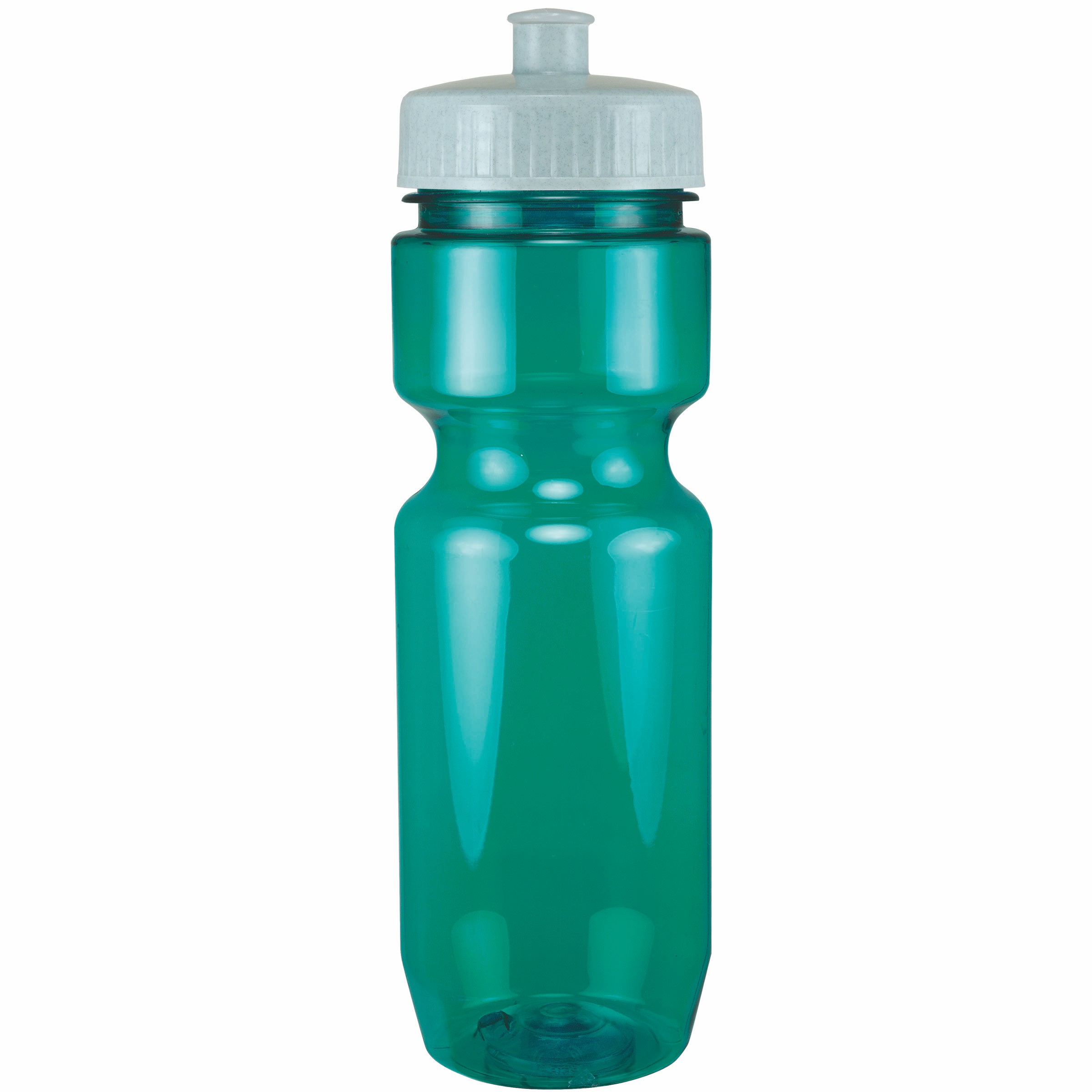 Picture of 22 Oz Translucent Bike Bottle w/ Push Pull Lid