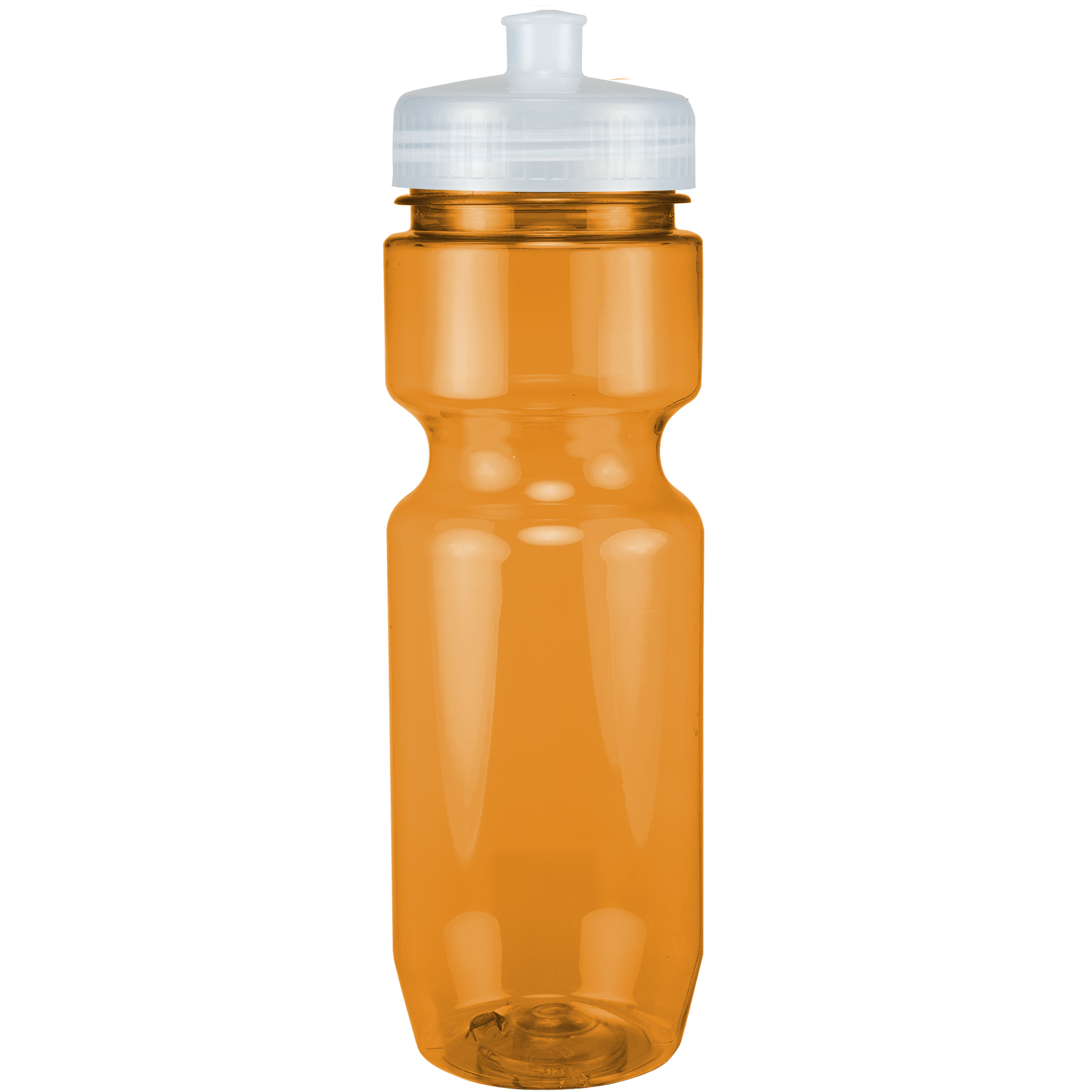 Picture of 22 Oz Translucent Bike Bottle w/ Push Pull Lid