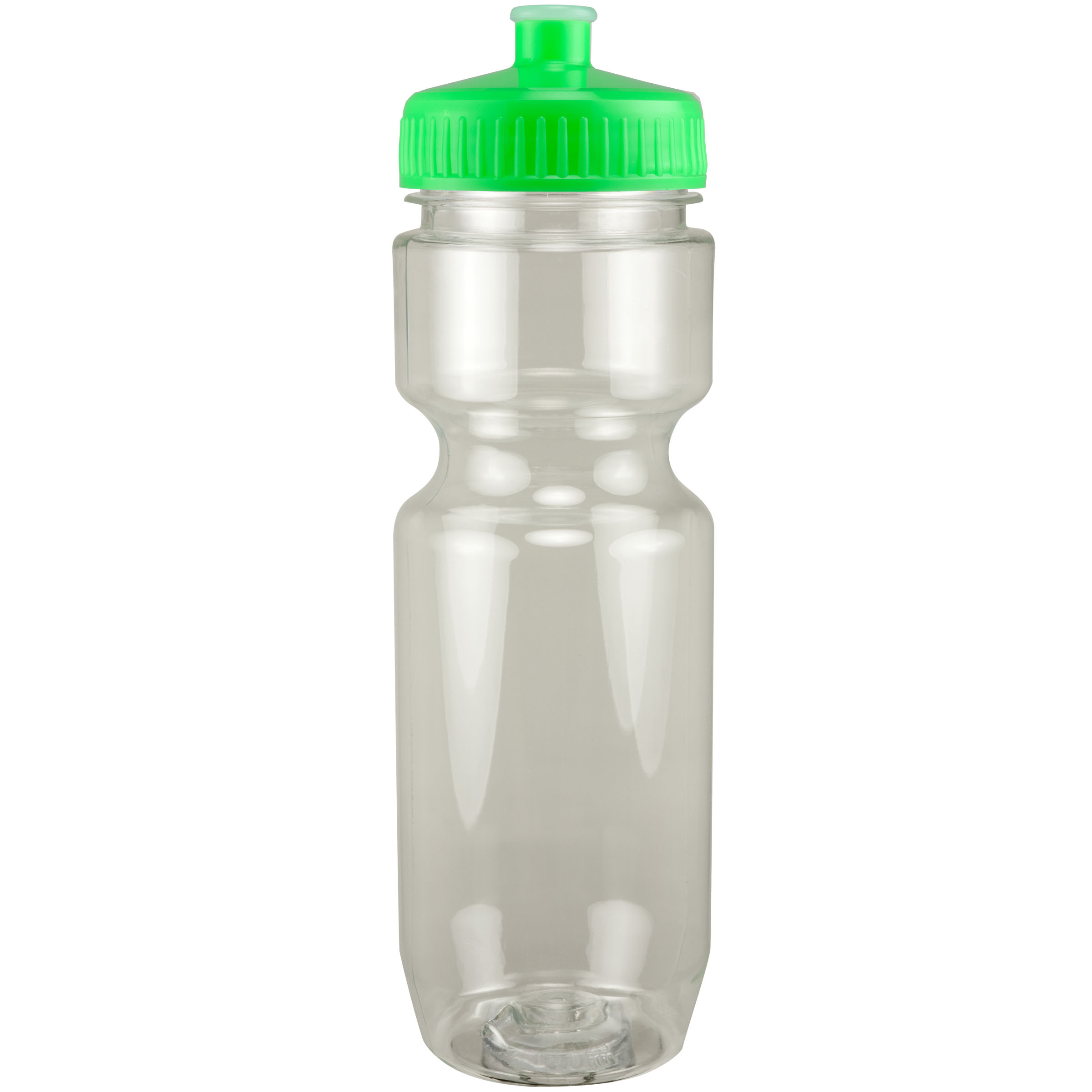 Picture of 22 Oz Translucent Bike Bottle w/ Push Pull Lid