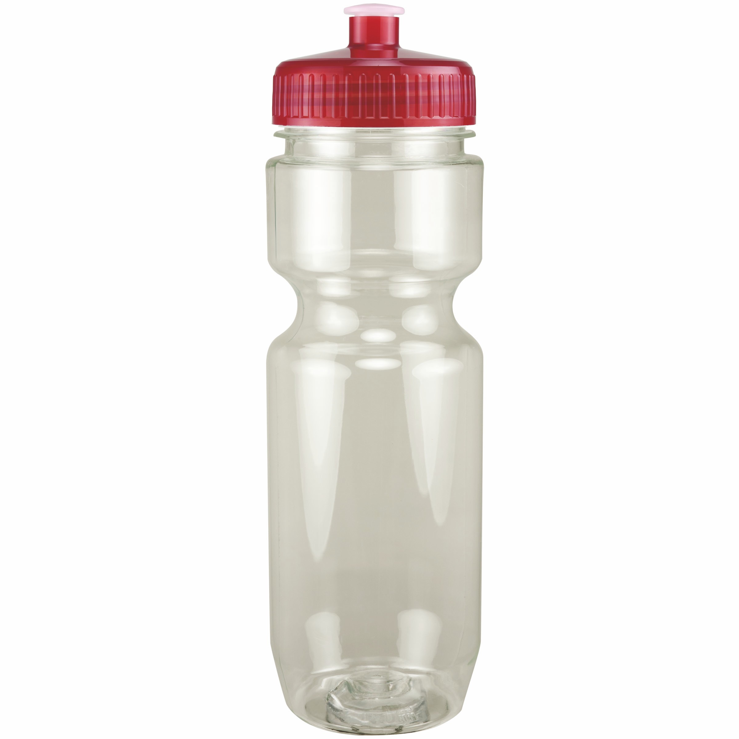 Picture of 22 Oz Translucent Bike Bottle w/ Push Pull Lid