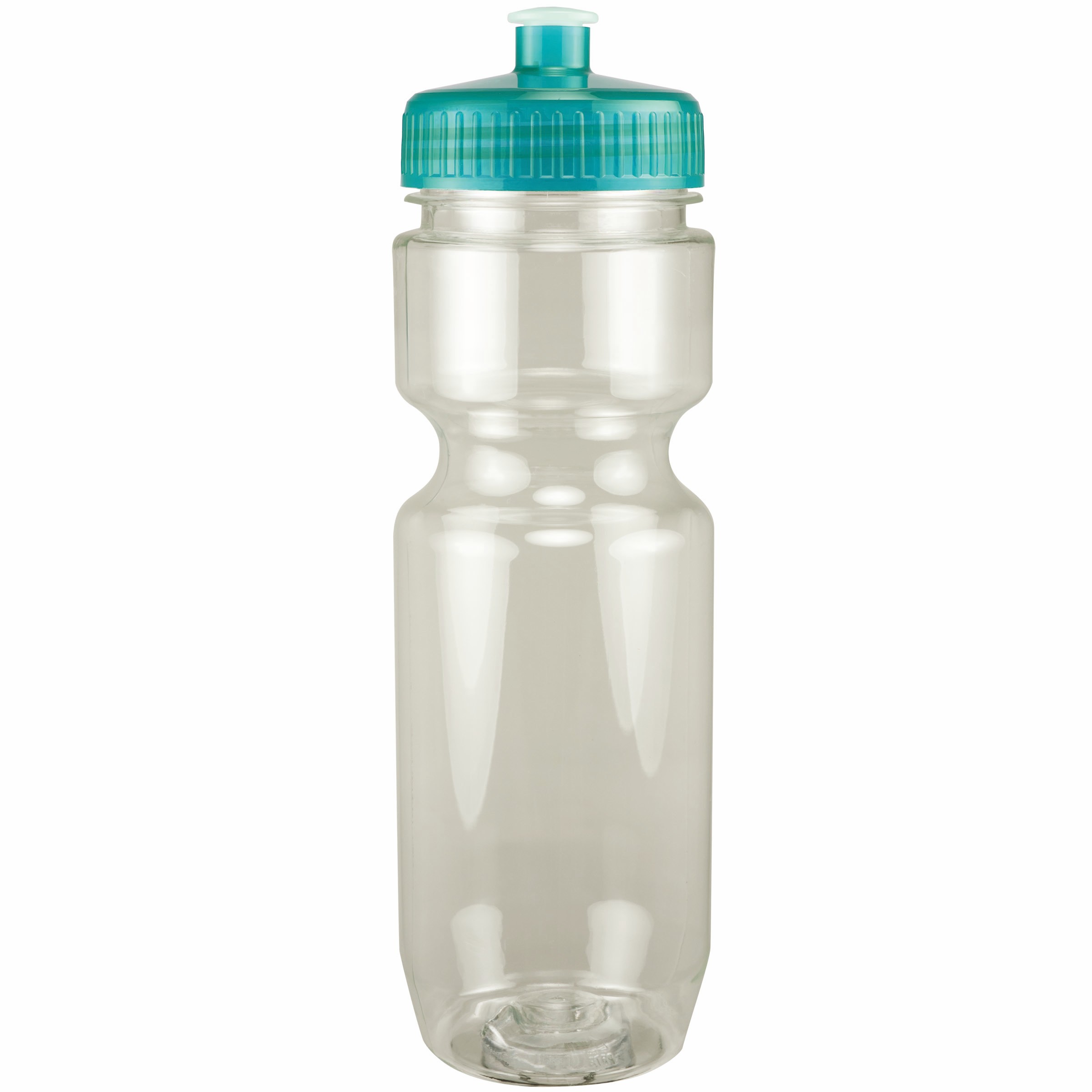 Picture of 22 Oz Translucent Bike Bottle w/ Push Pull Lid
