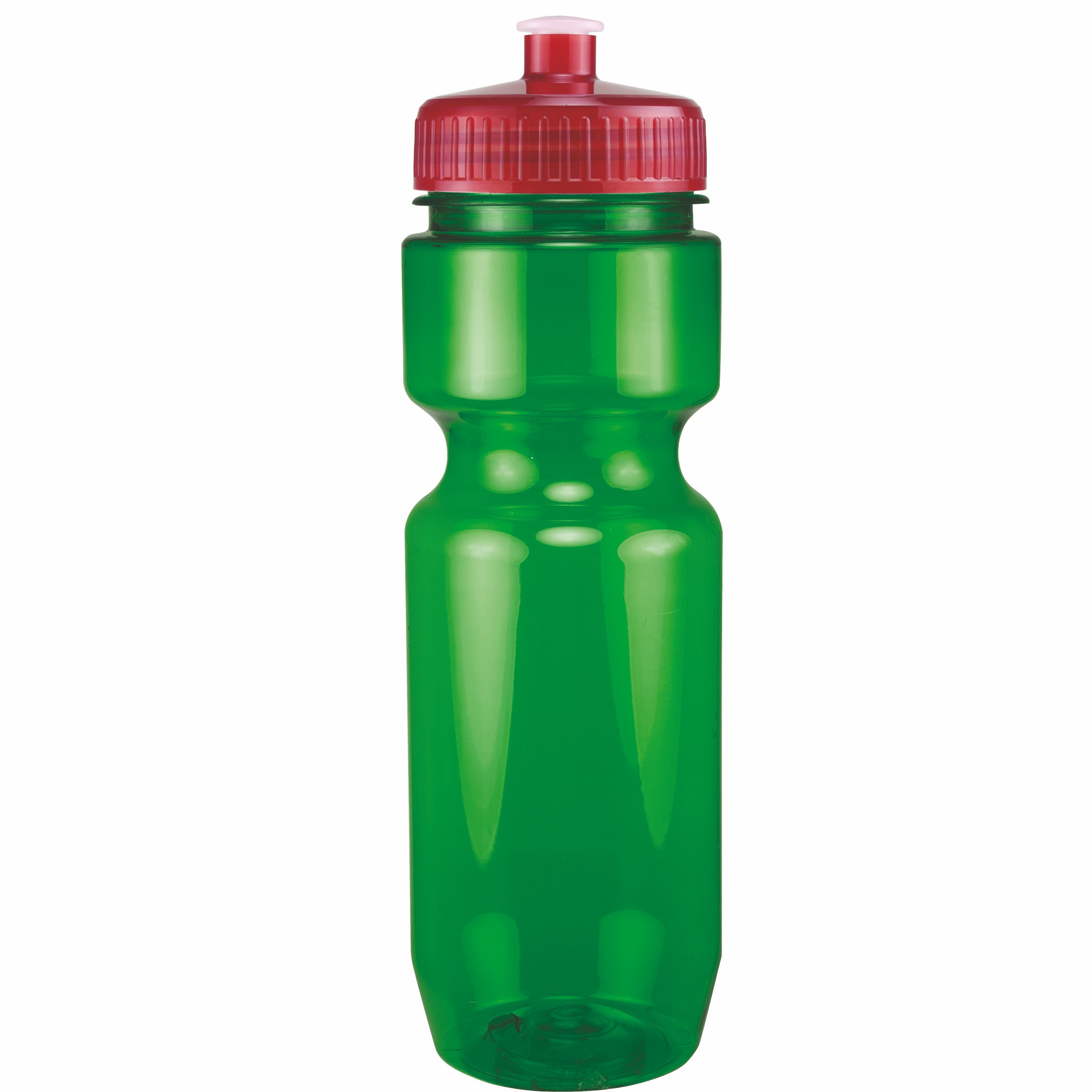 Picture of 22 Oz Translucent Bike Bottle w/ Push Pull Lid