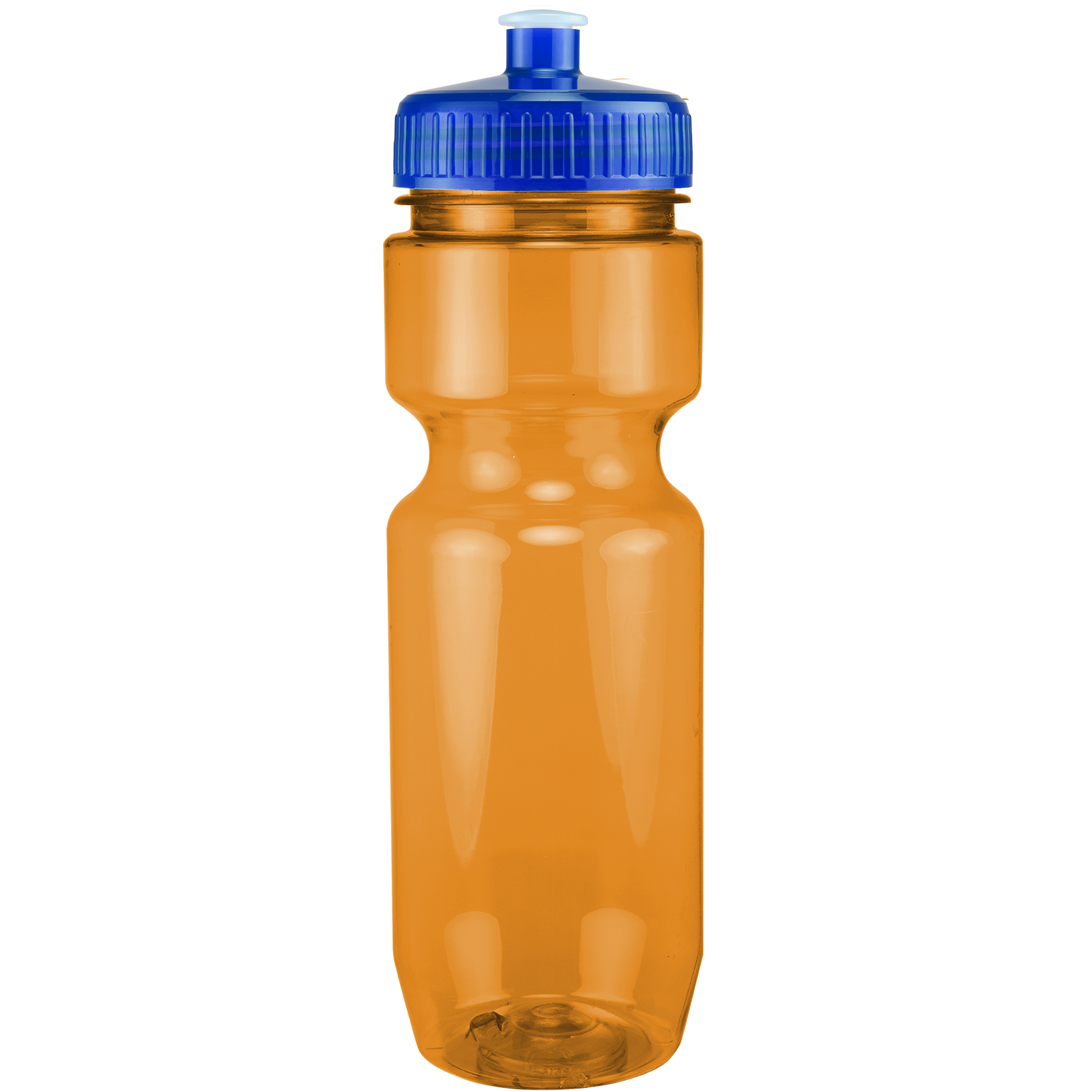 Picture of 22 Oz Translucent Bike Bottle w/ Push Pull Lid